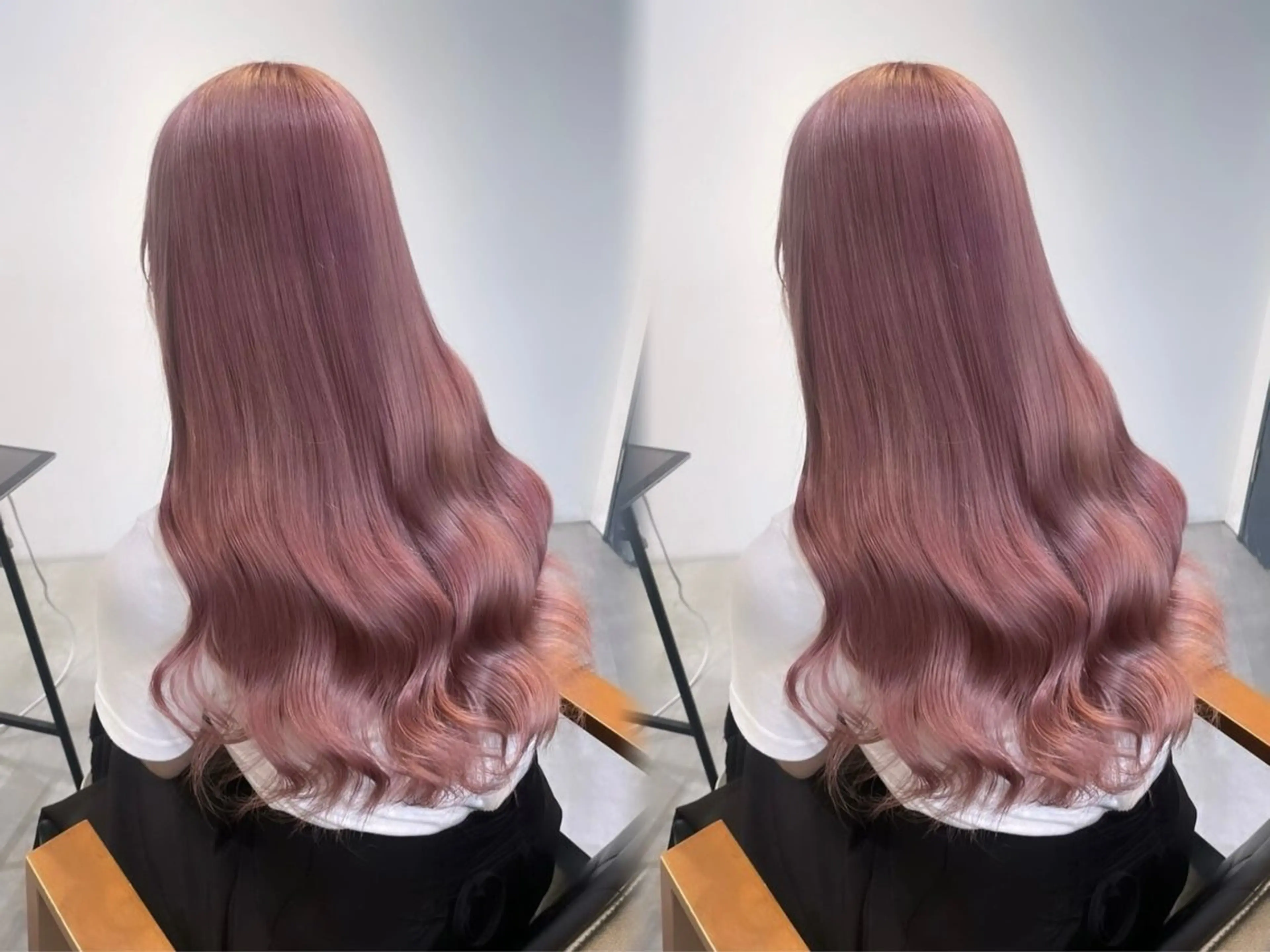 ロング ヘアカラー トリートメント 艶モテカラー miku🏳️‍⚧️のヘアスタイル