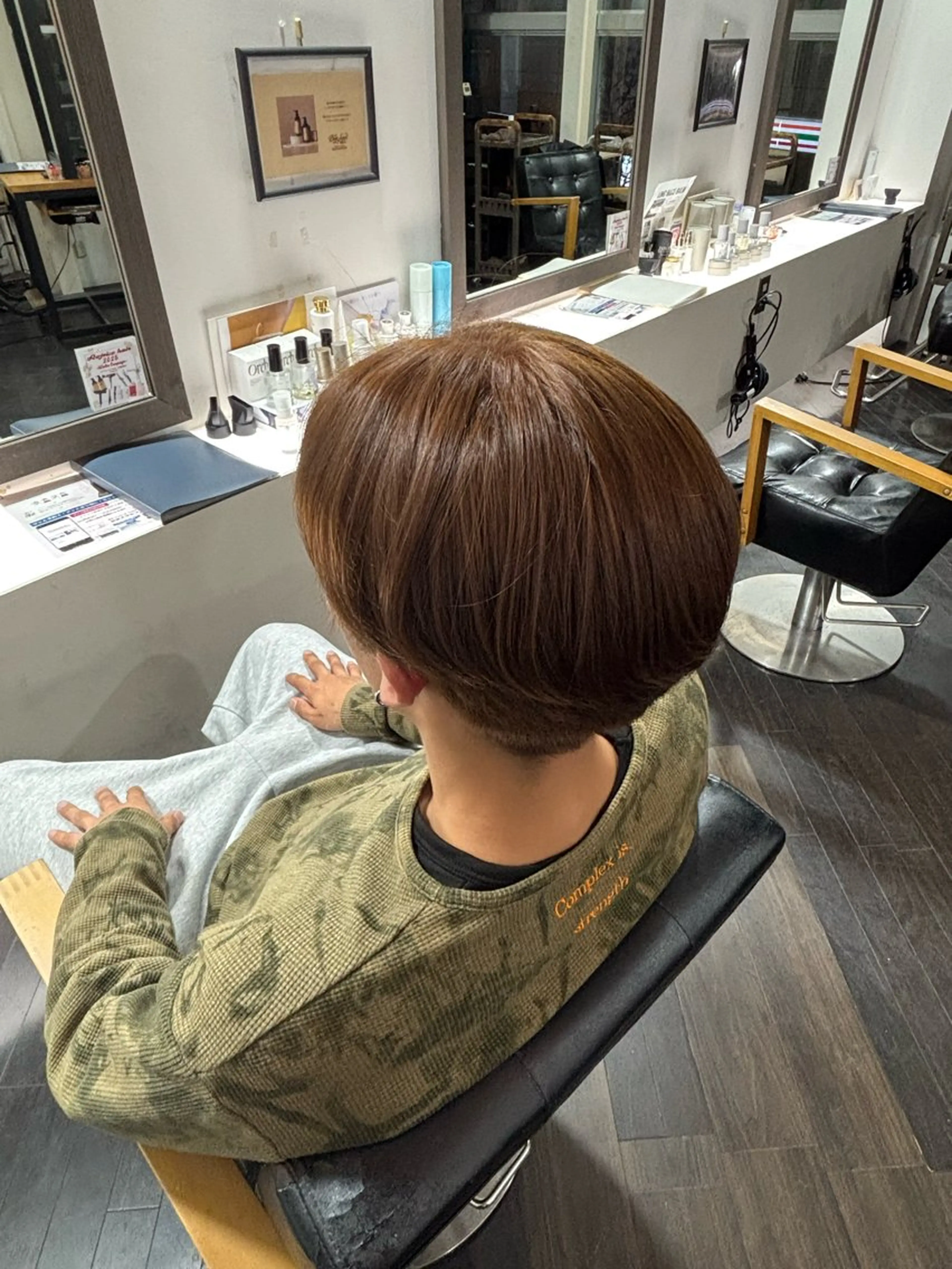 カラー メンズ メンズブリーチ ブリーチ ブリーチなしカラー REJOICE  hair Lei所属・rejoice NoAのヘアスタイル