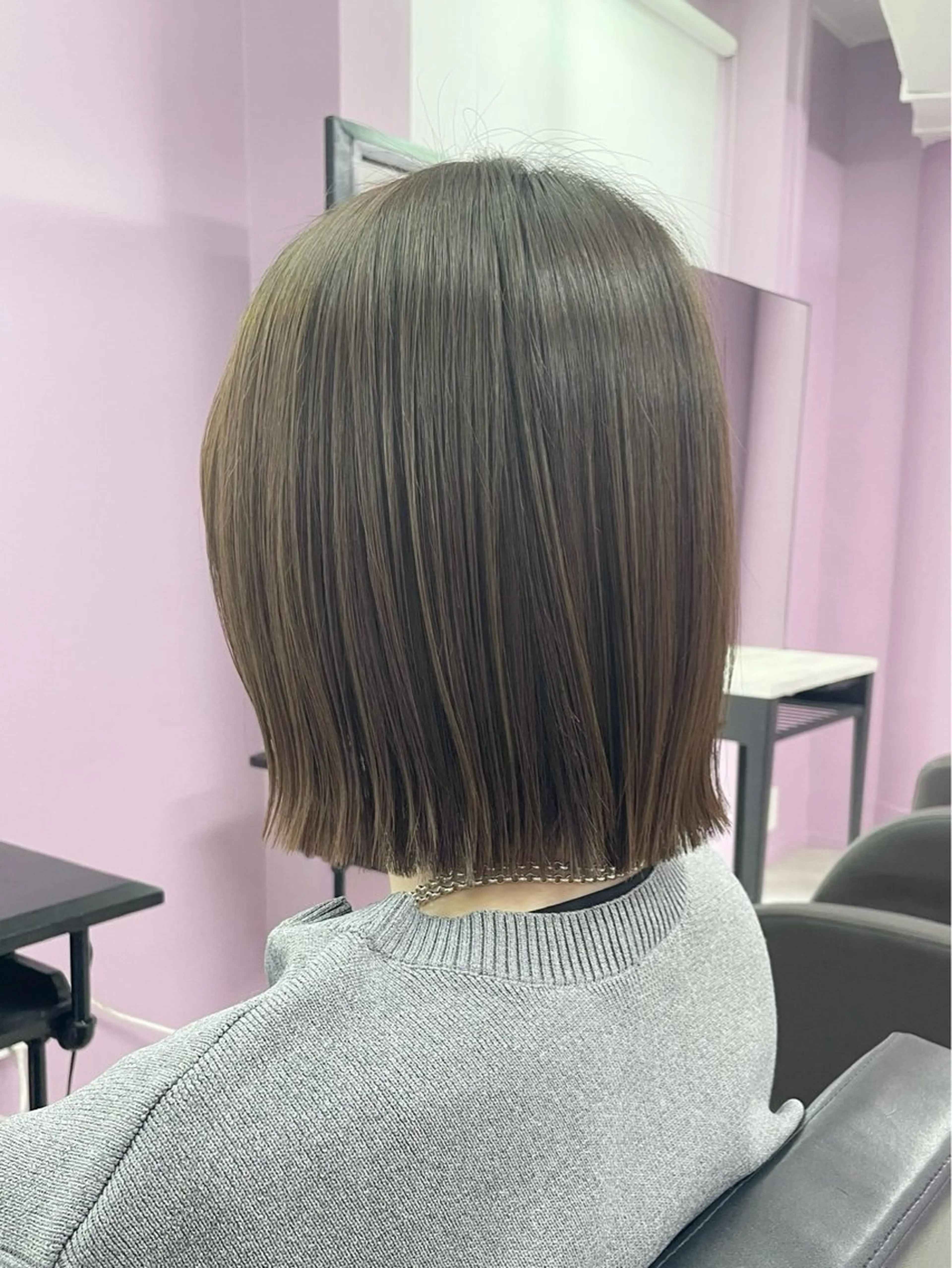 【✨12月限定✨】カット×艶感カラー×内部補修トリートメントの写真