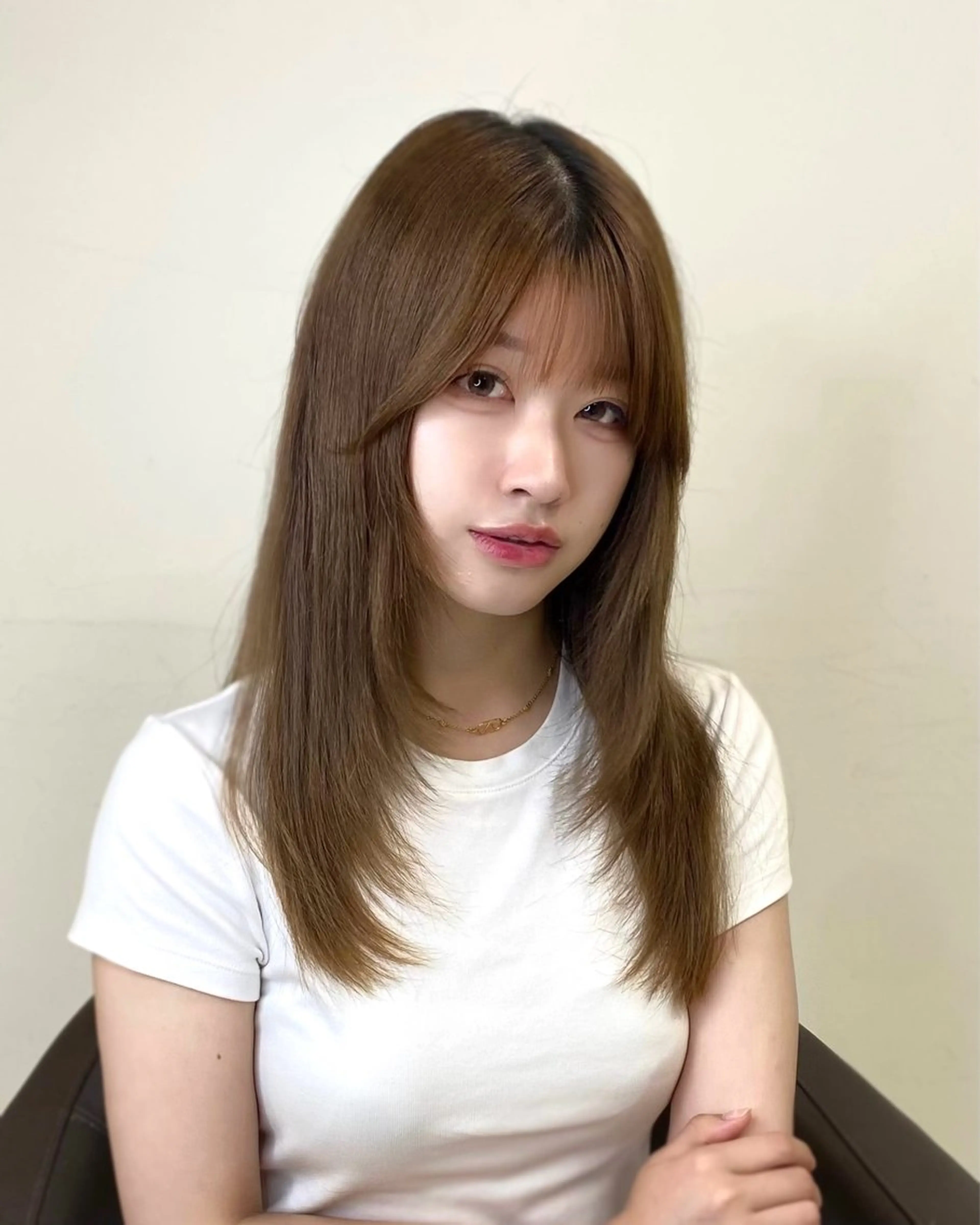 ロング 岡山 愛のヘアスタイル