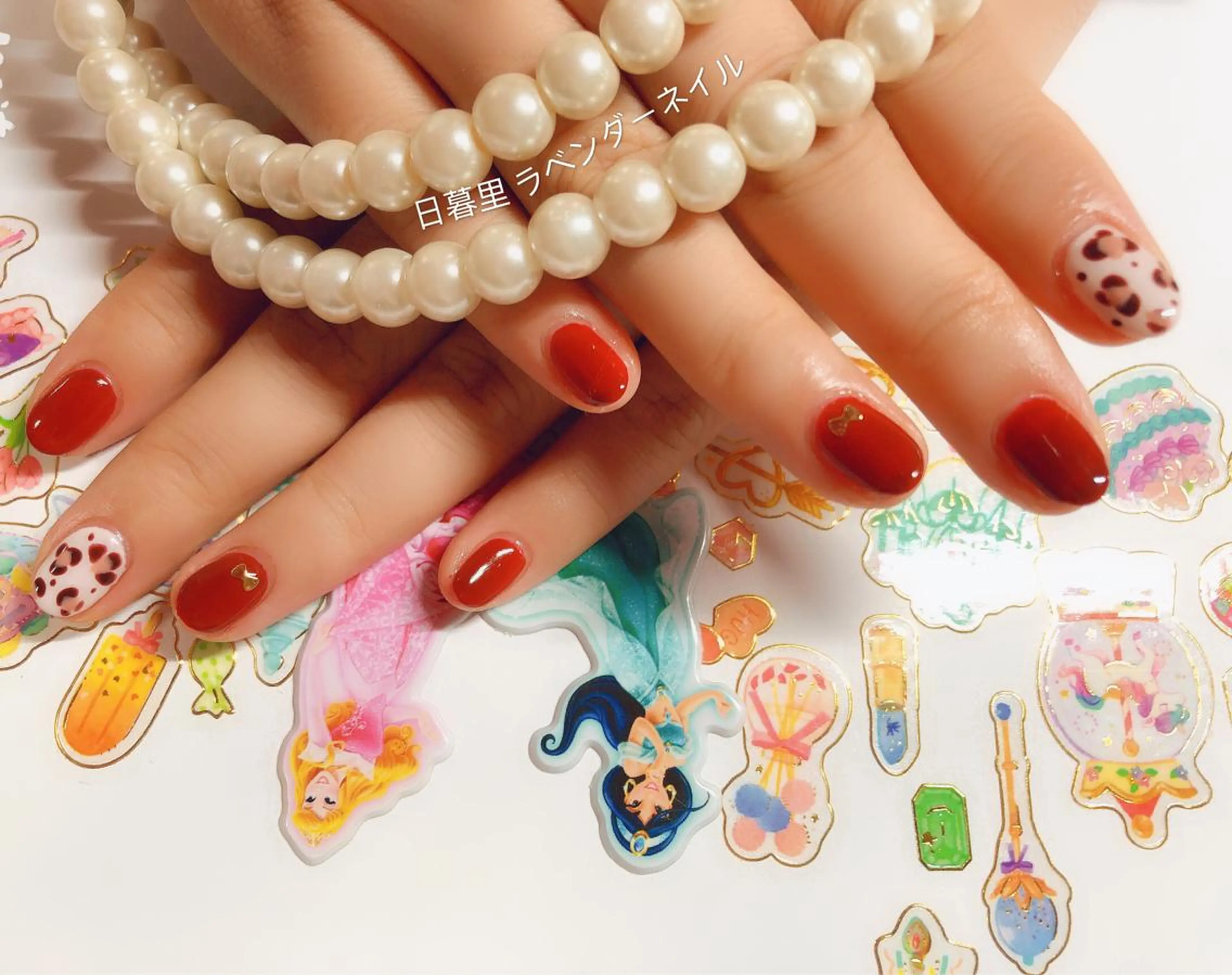 ネイル ラベンダー💖日暮里 ルル💖ネイルのネイルデザイン