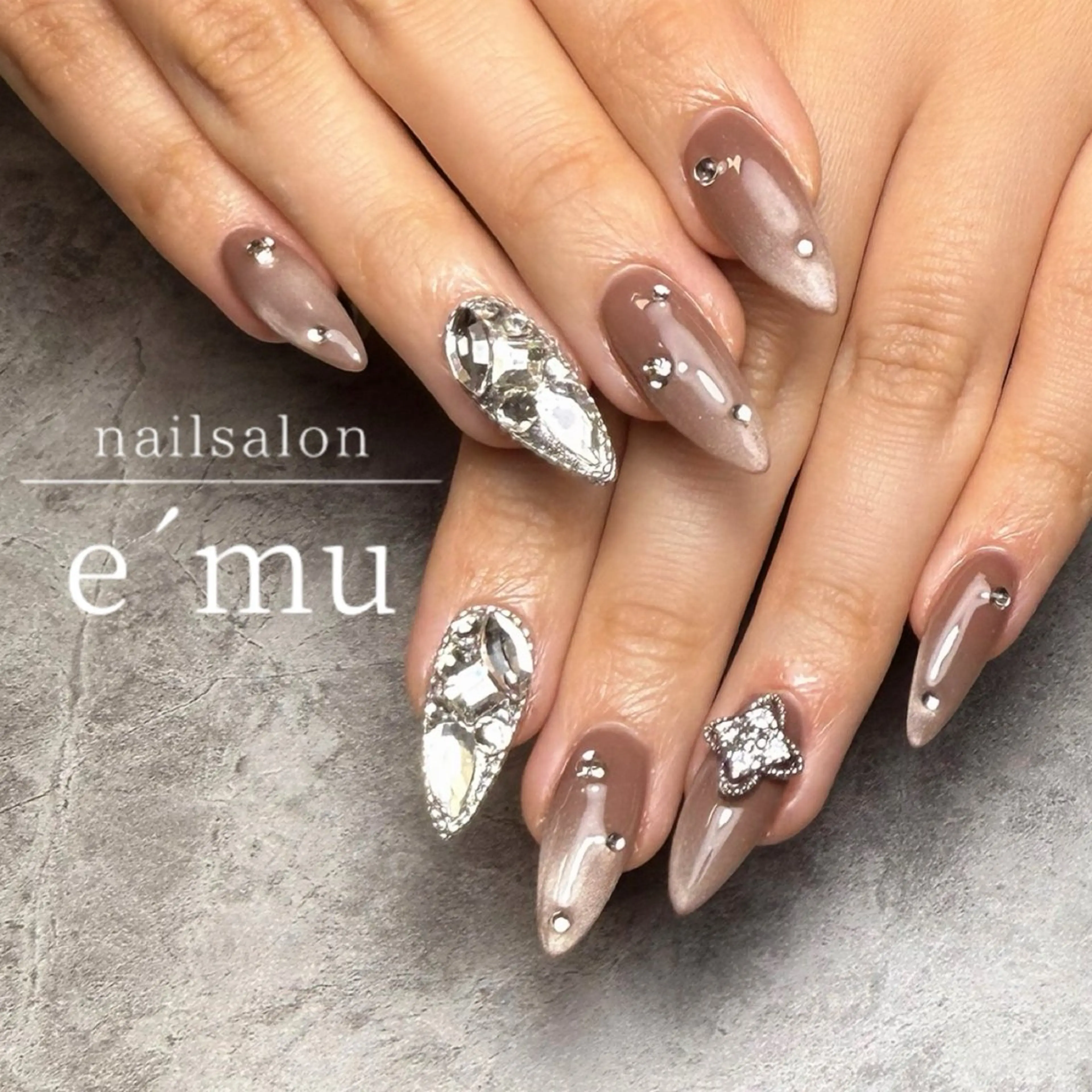 ネイル ハンドネイル nailsalon e´muのネイルデザイン
