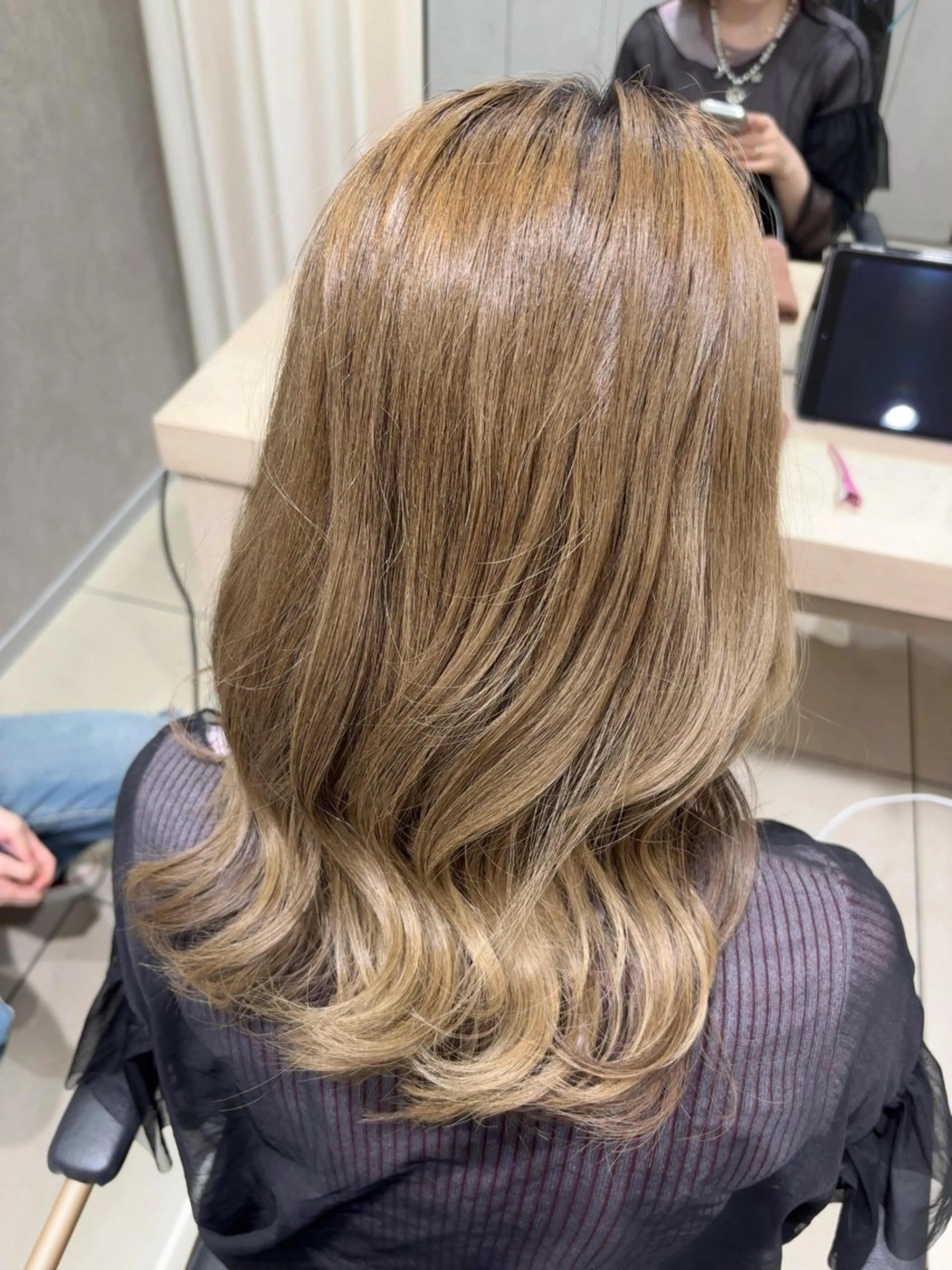 ロング 🍒カラー/縮毛🍒 こばるのヘアスタイル