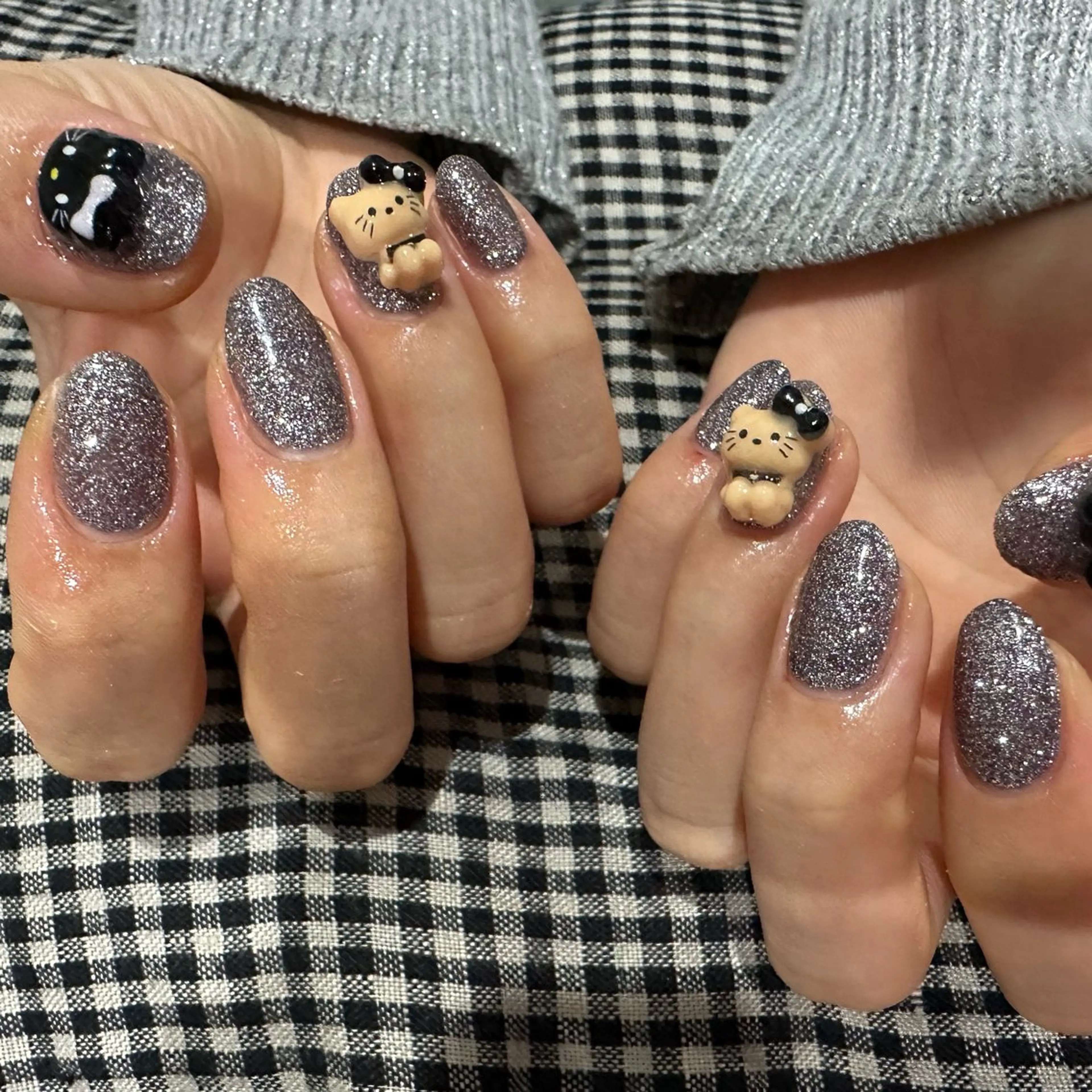 ネイル フラッシュネイル ハンドネイル fukuyasu rikaのネイルデザイン