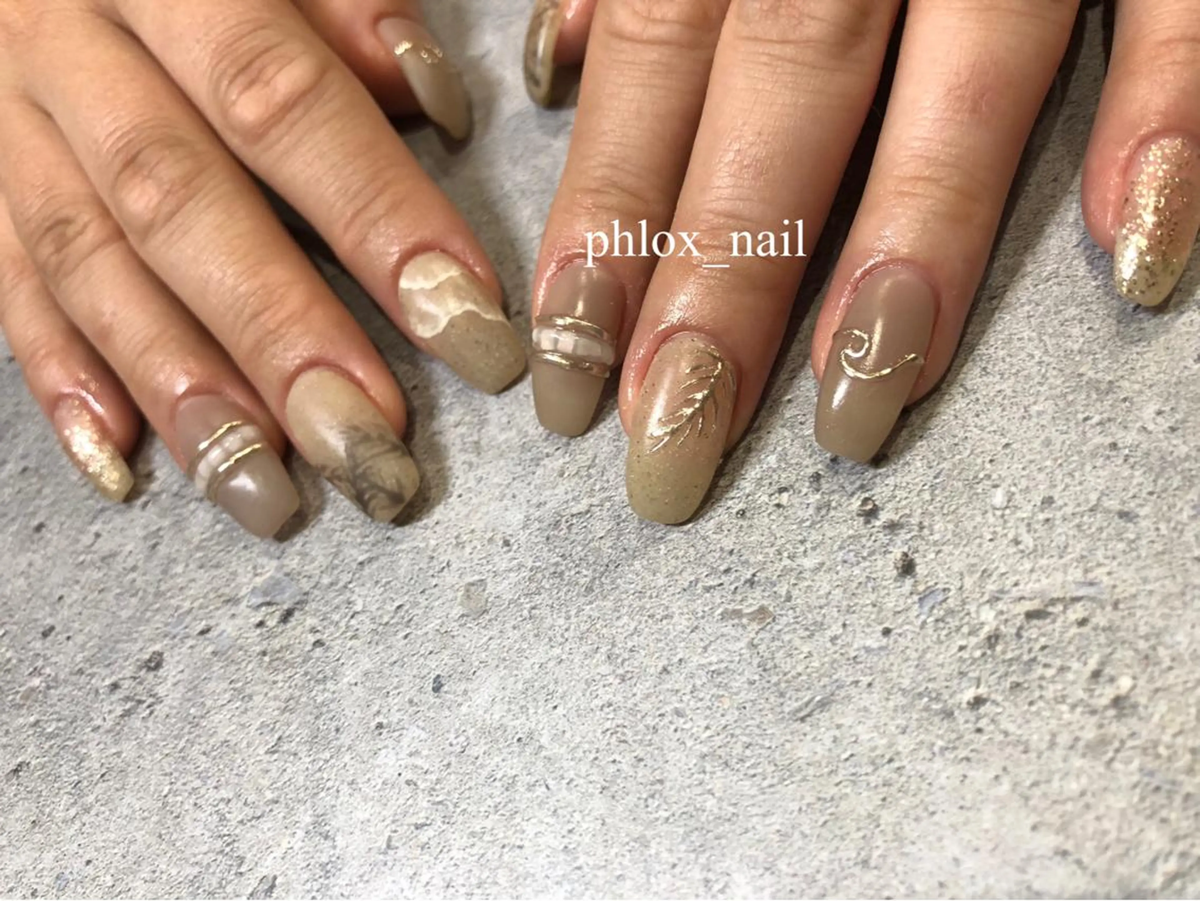 ネイル s/w ＿shokoのネイルデザイン