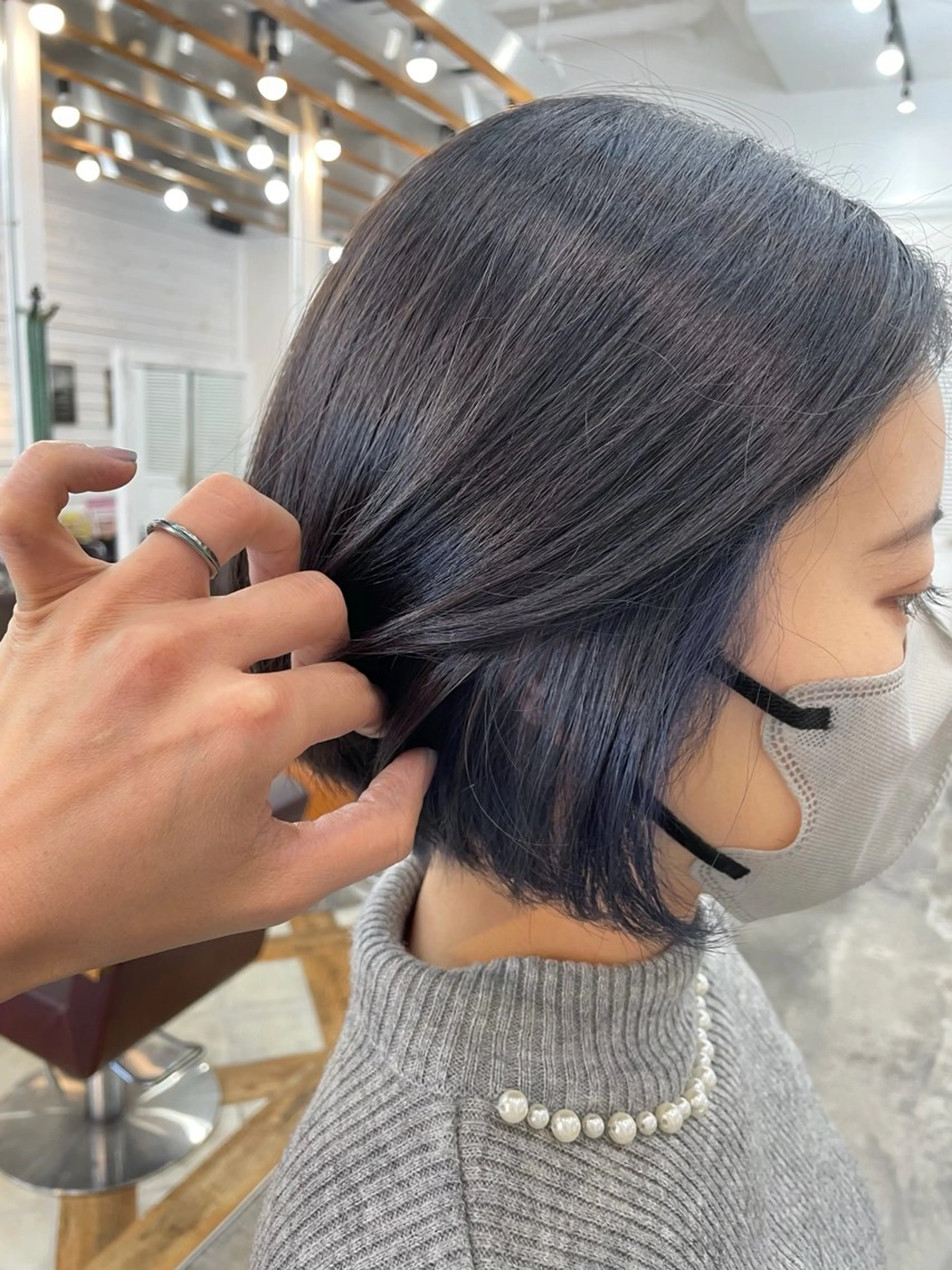 ショート カラー 高橋 恵のヘアスタイル