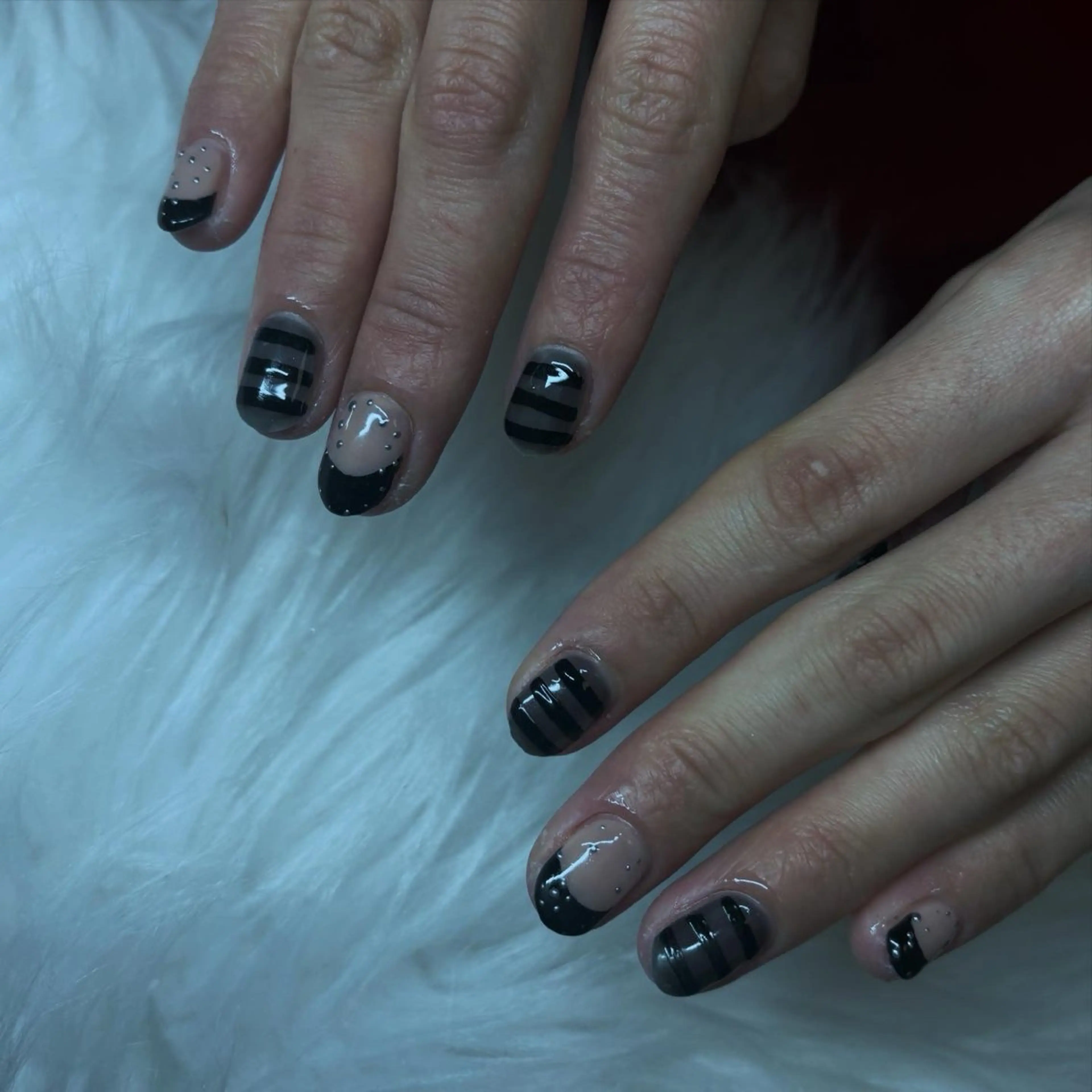 ネイル 長さ出し 持ち込み 冬ネイル ハンドネイル vante_aimi .パラジェル取扱店のネイルデザイン