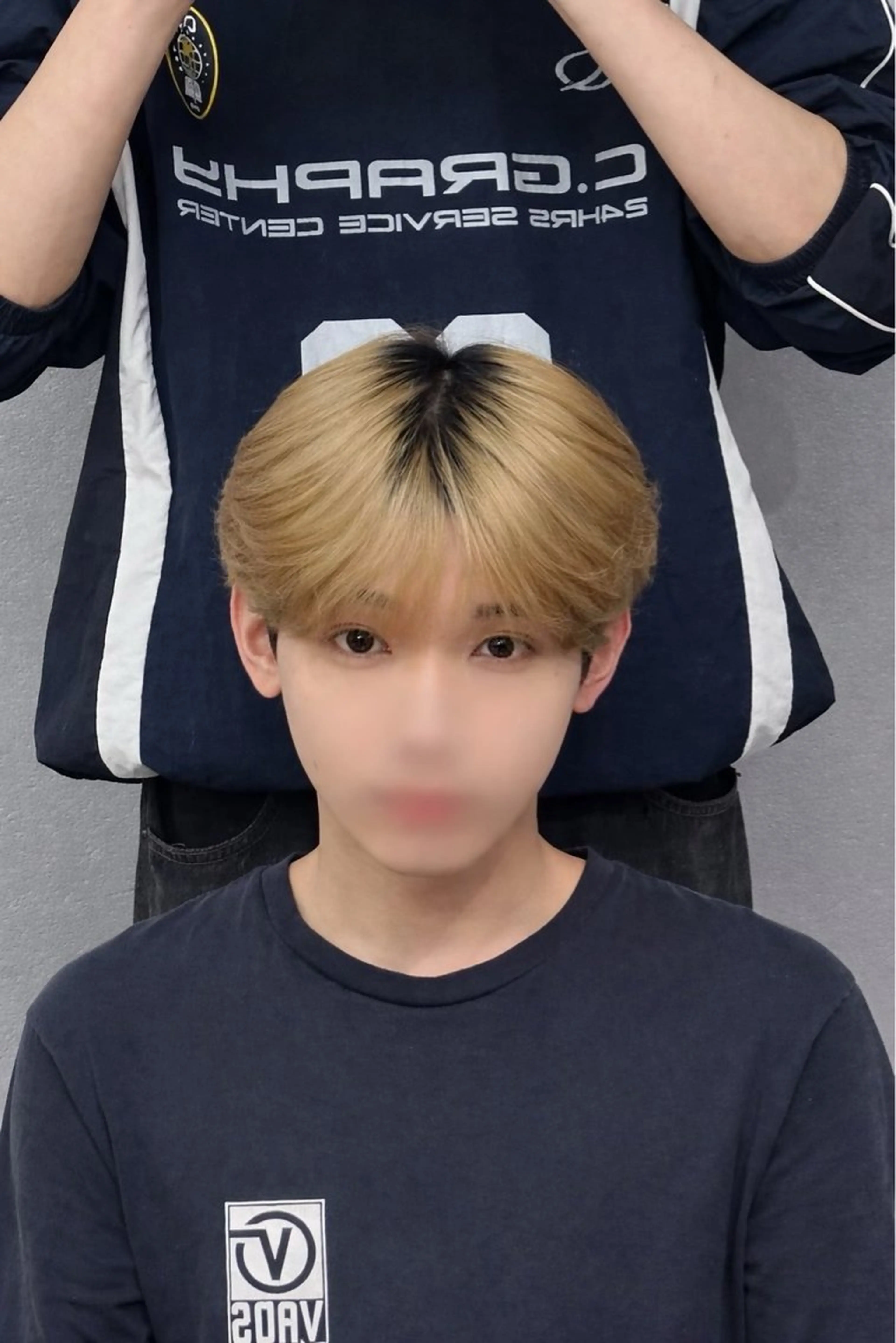 メンズ ダウンパーマ メンズ韓国風 メンズパーマ 梅田/パーマ/ 韓国メンズヘア/ハタのヘアスタイル