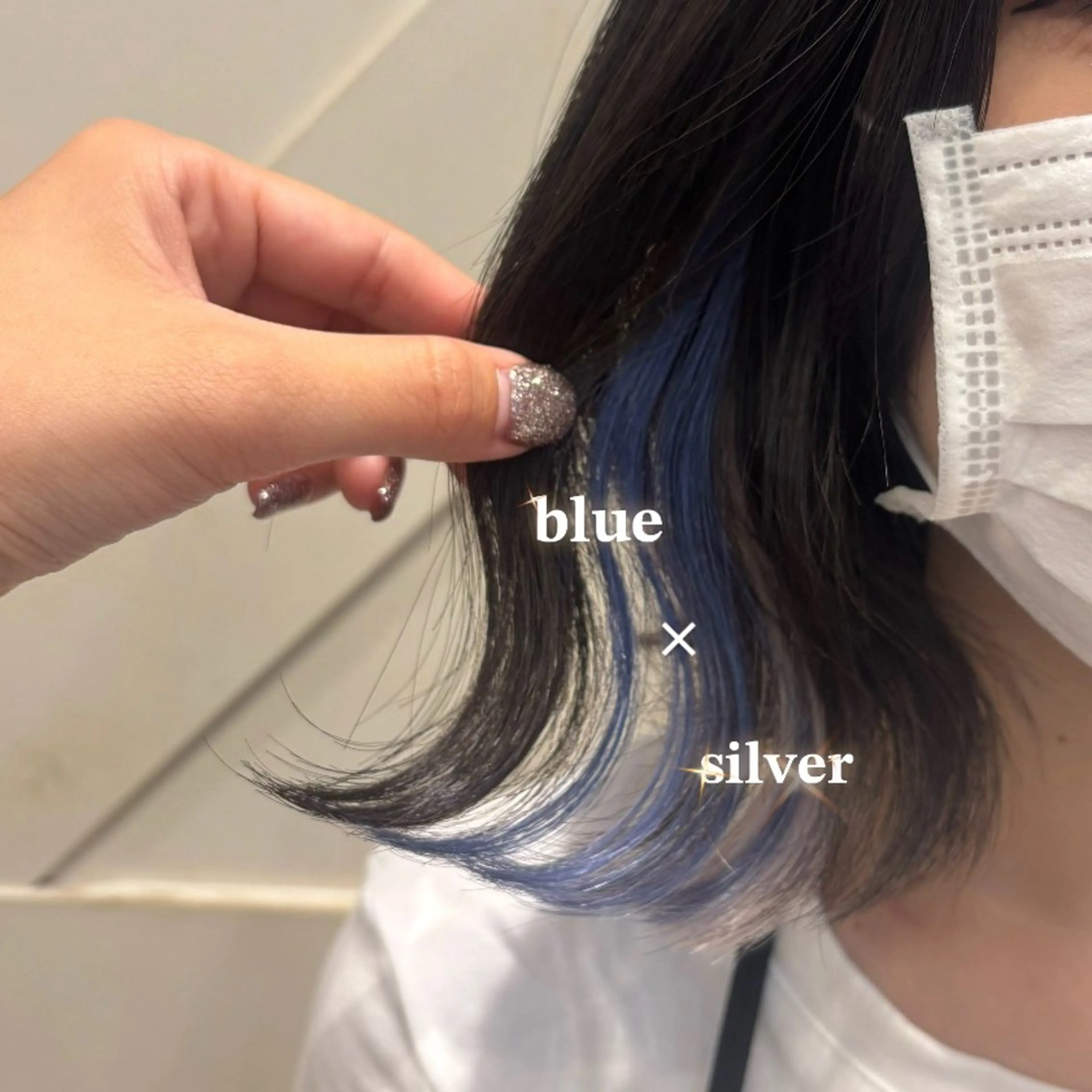 ミディアム 横浜🎶エクステ💟 ピンク🩷なつみ🎀のヘアスタイル