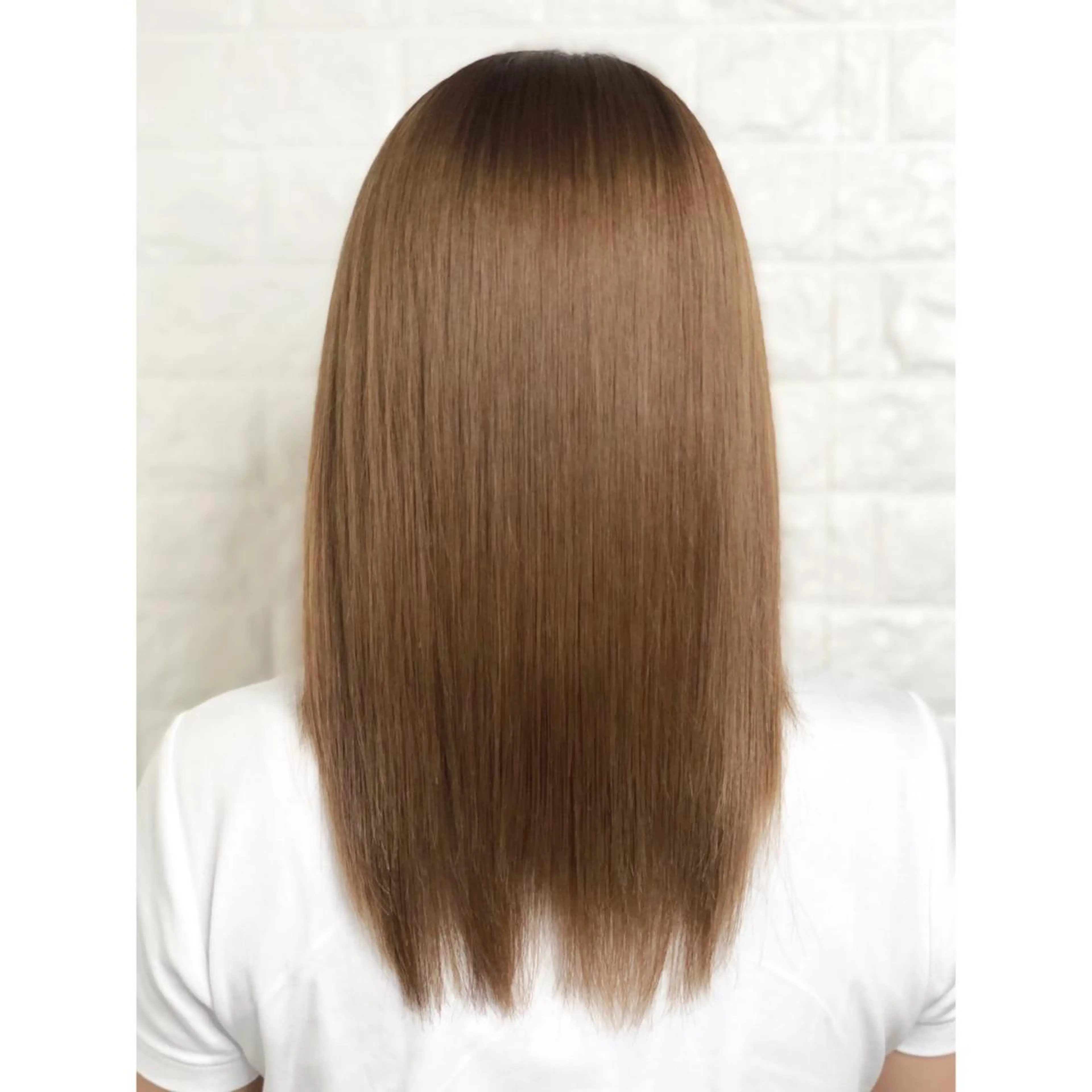 ミディアム パーマ 髪質改善 縮毛矯正 ストレートパーマ KIZU 髪質改善 オカルト怪談のヘアスタイル