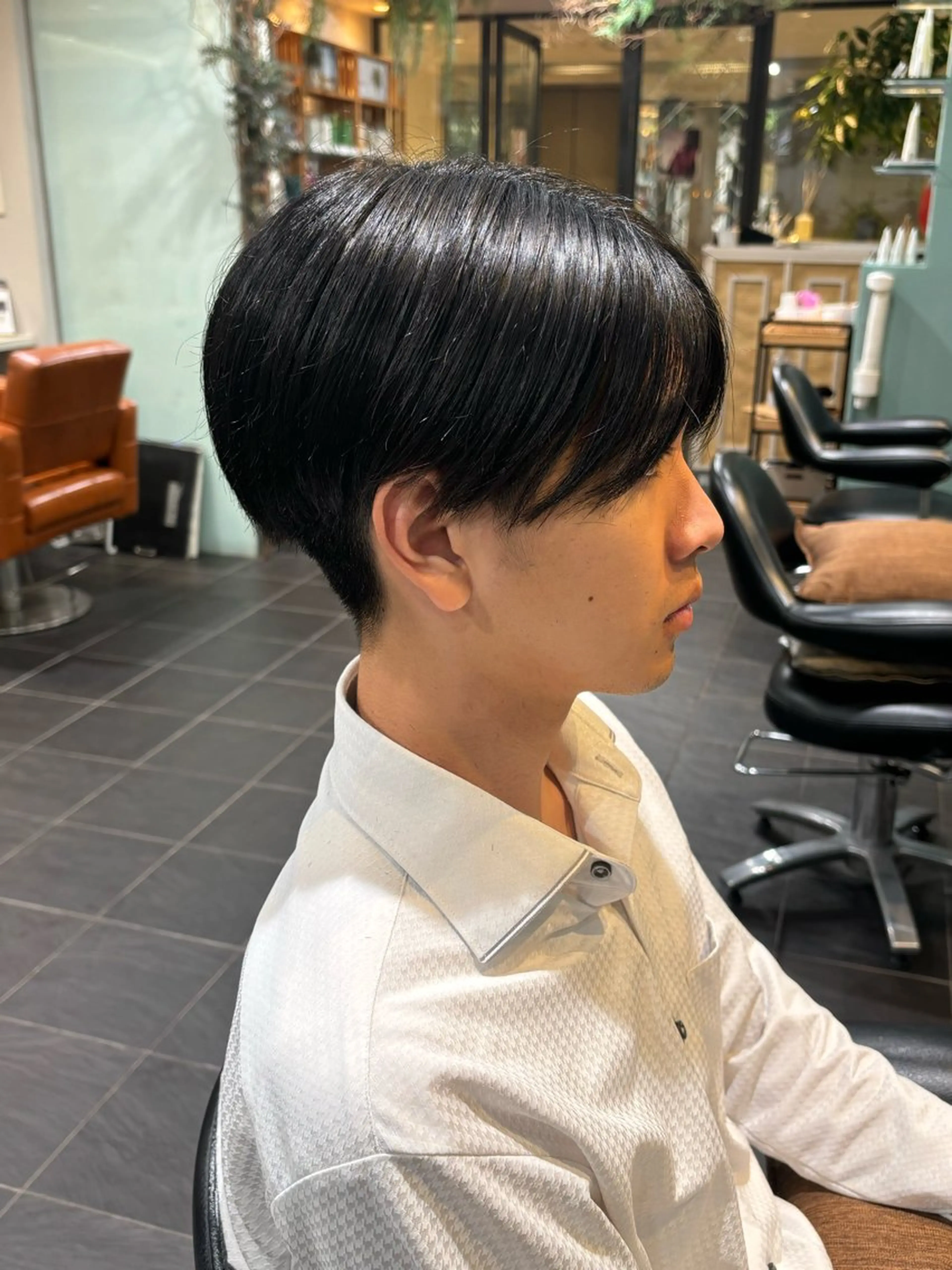 メンズ ハヤシ ルカのヘアスタイル