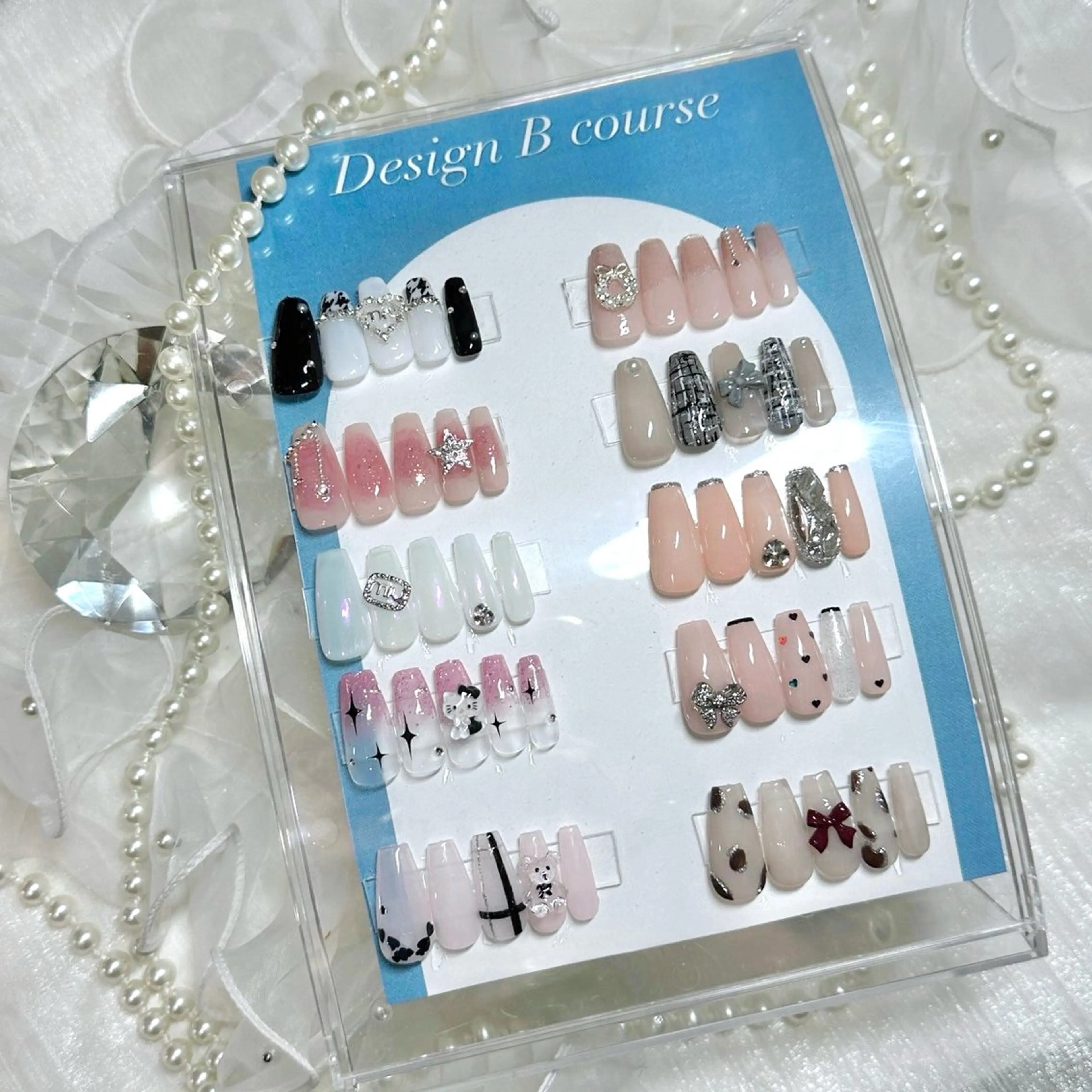 ネイル ハンドネイル 🎀Mai 🎀12/22空✩⡱のネイルデザイン