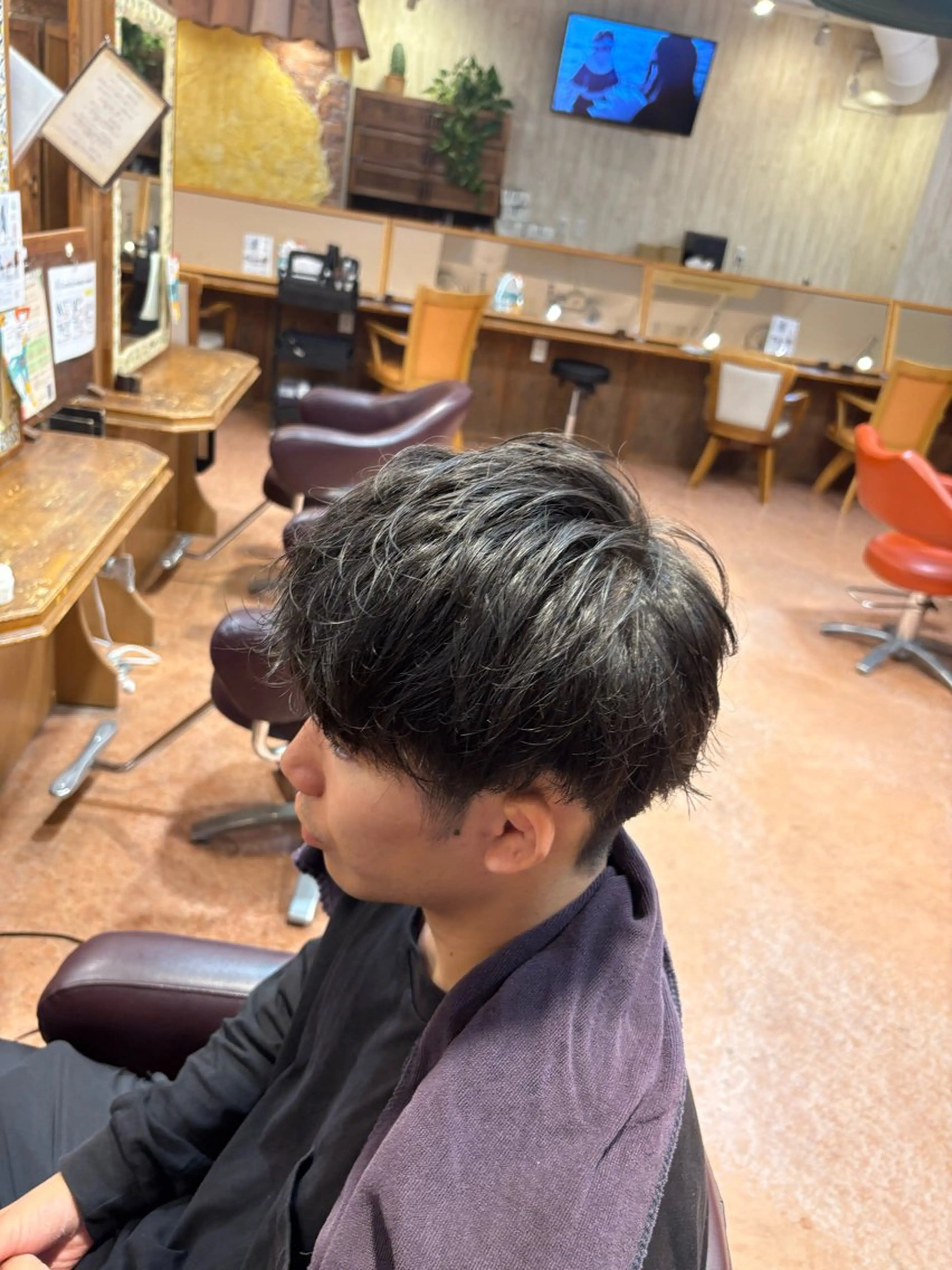 メンズ 髙田 公平のヘアスタイル