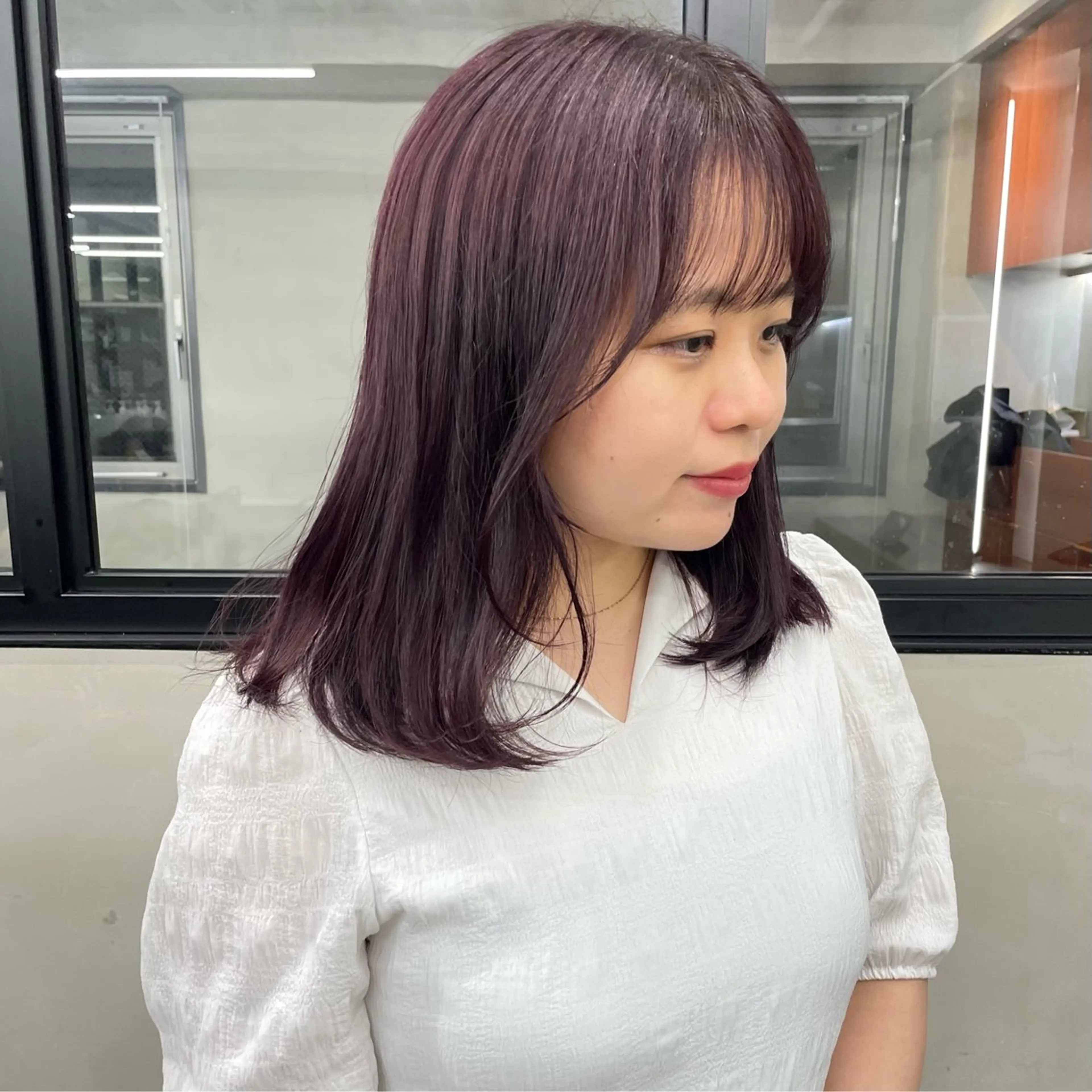 ロング カラー カット ヘアカラー トリートメント 🍒暖色カラー🍒 渋谷/YUUのヘアスタイル