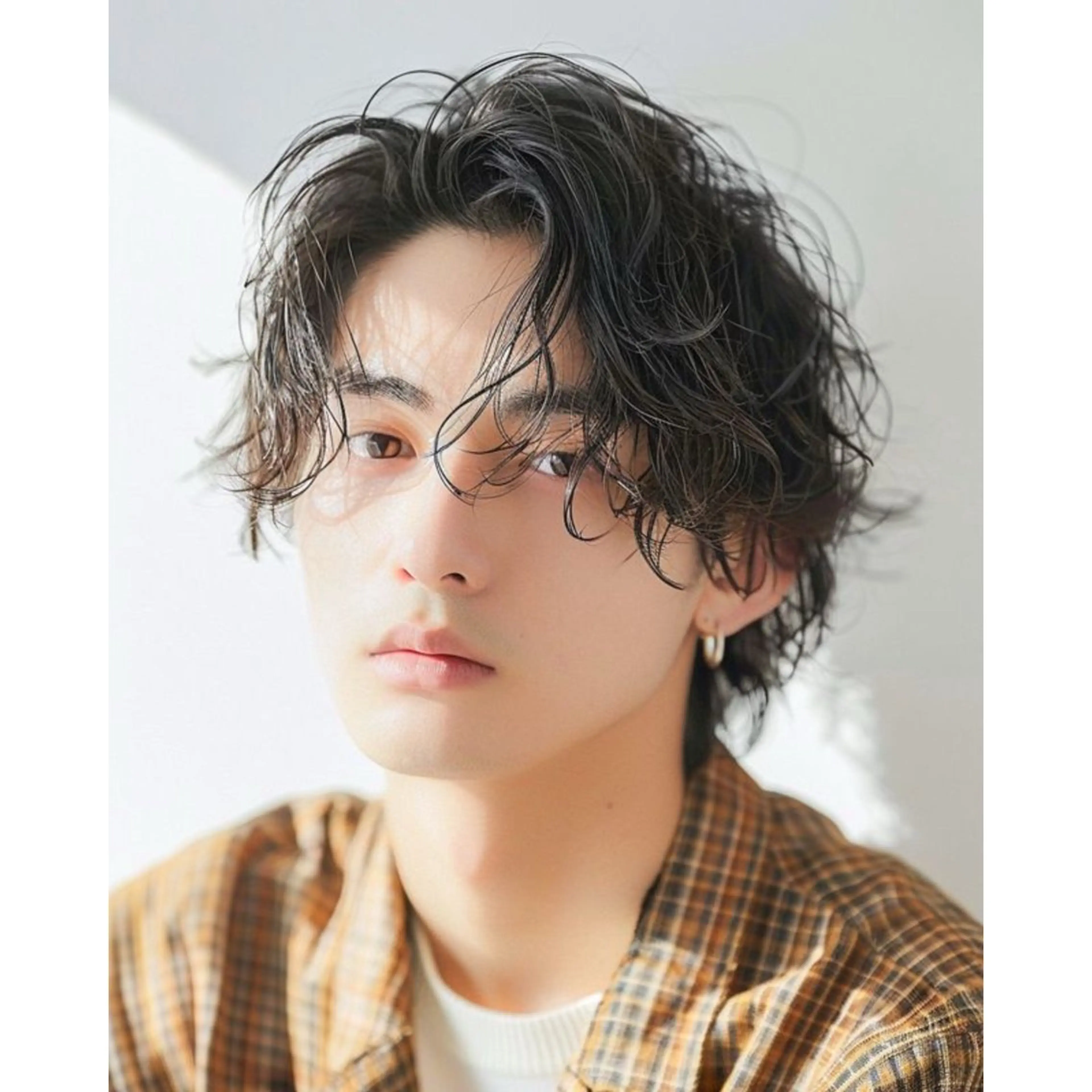 ショート ワダ カイのヘアスタイル