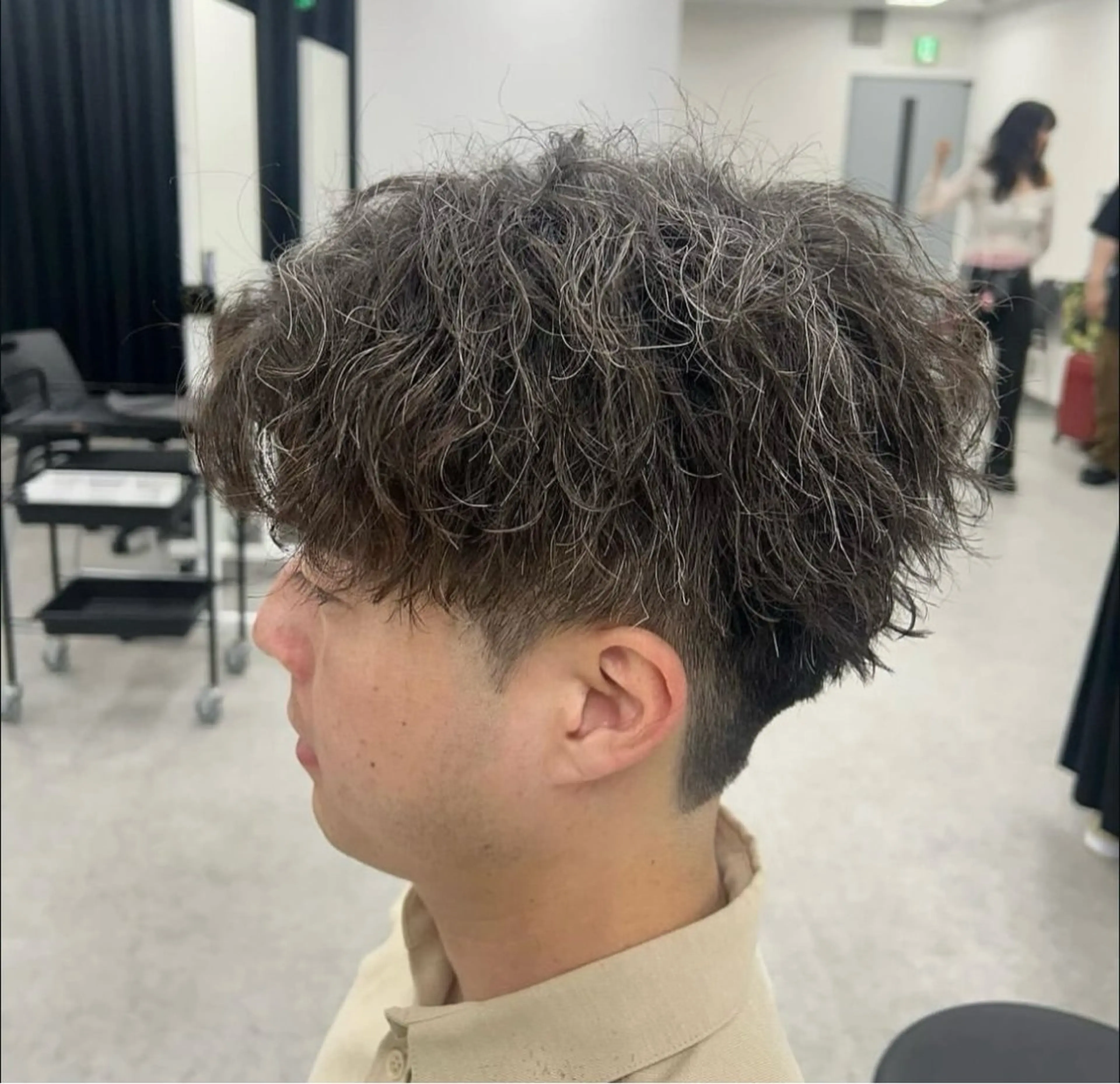 ショート パーマ メンズ 🖤Ayumi🖤 メンズ特化❤️‍🔥のヘアスタイル