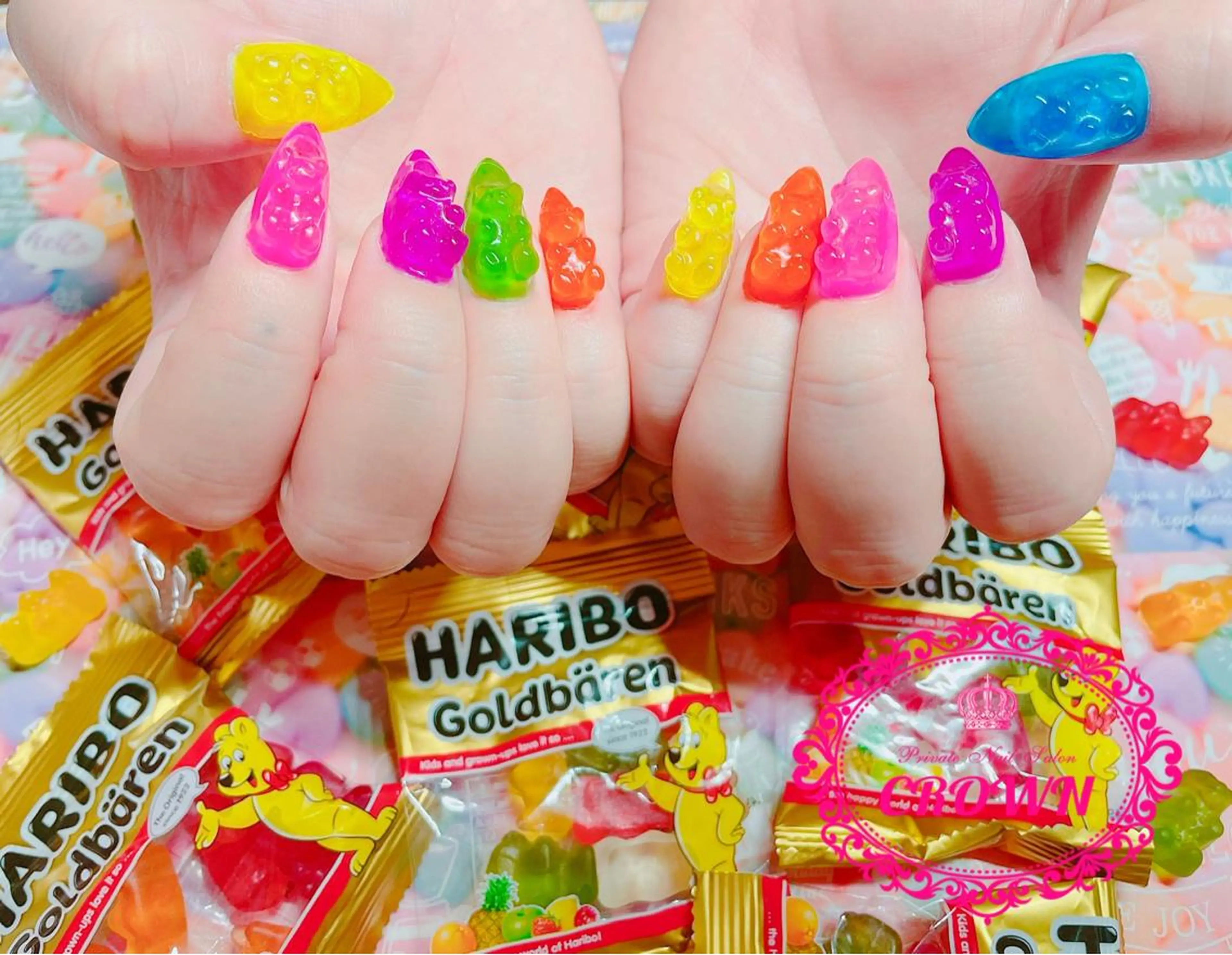 ネイル ハンドネイル CROWN プライベートサロンのネイルデザイン