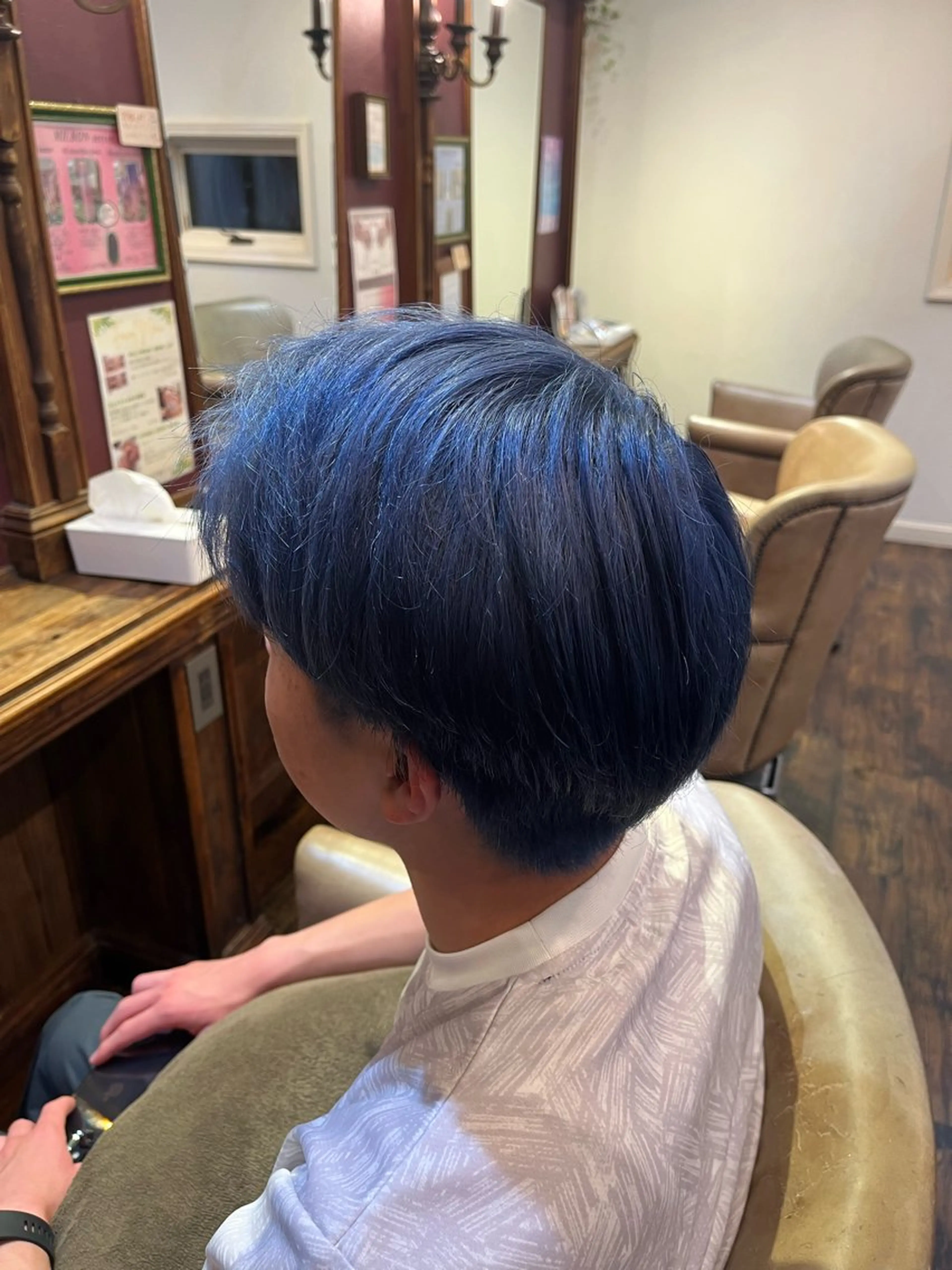 カットなし💇‍♀️❌リタッチダブルカラーの写真