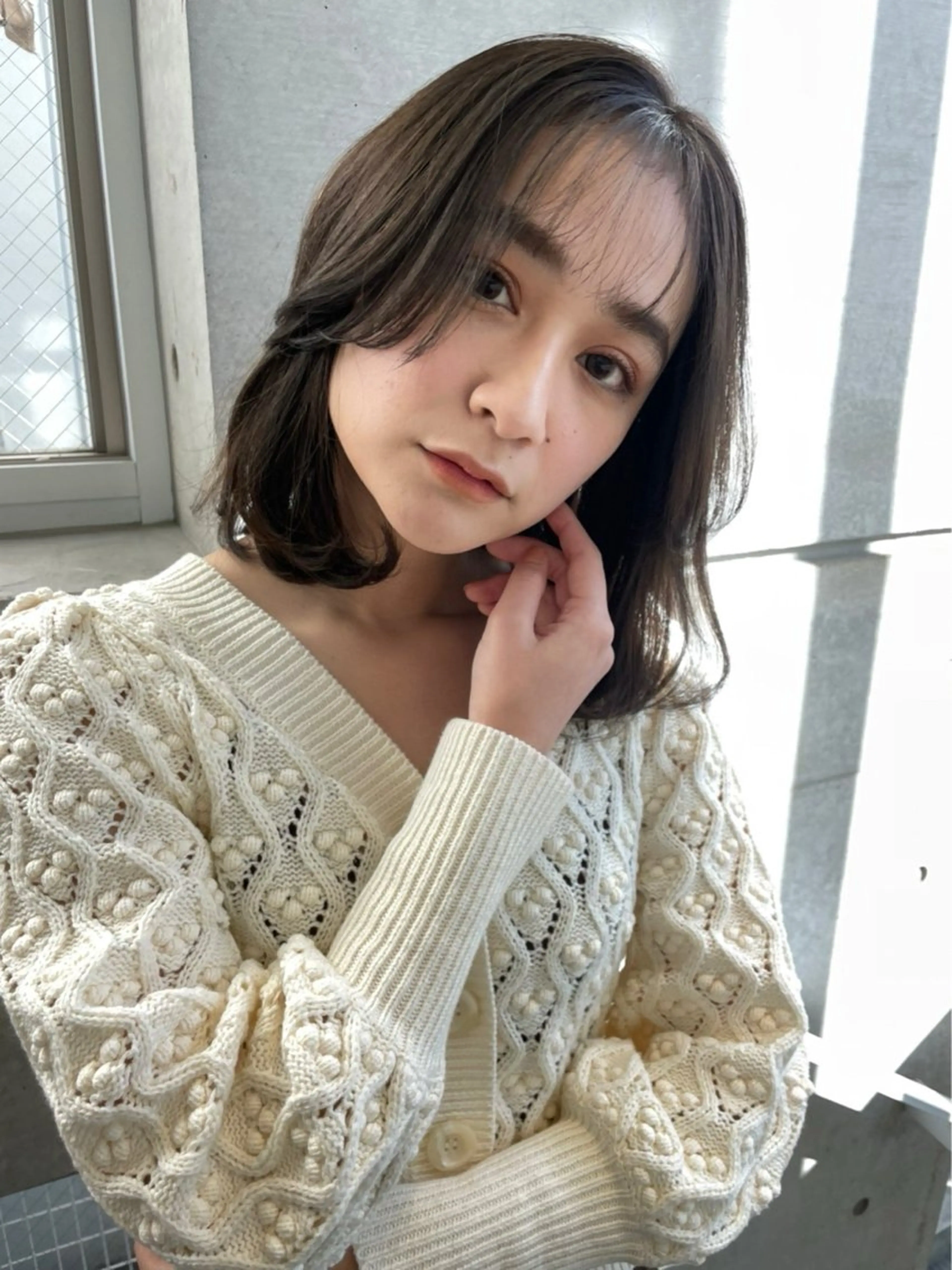 ミディアム GO TODAY シェアサロン 銀座店所属・クリュウ ヒロキのヘアスタイル