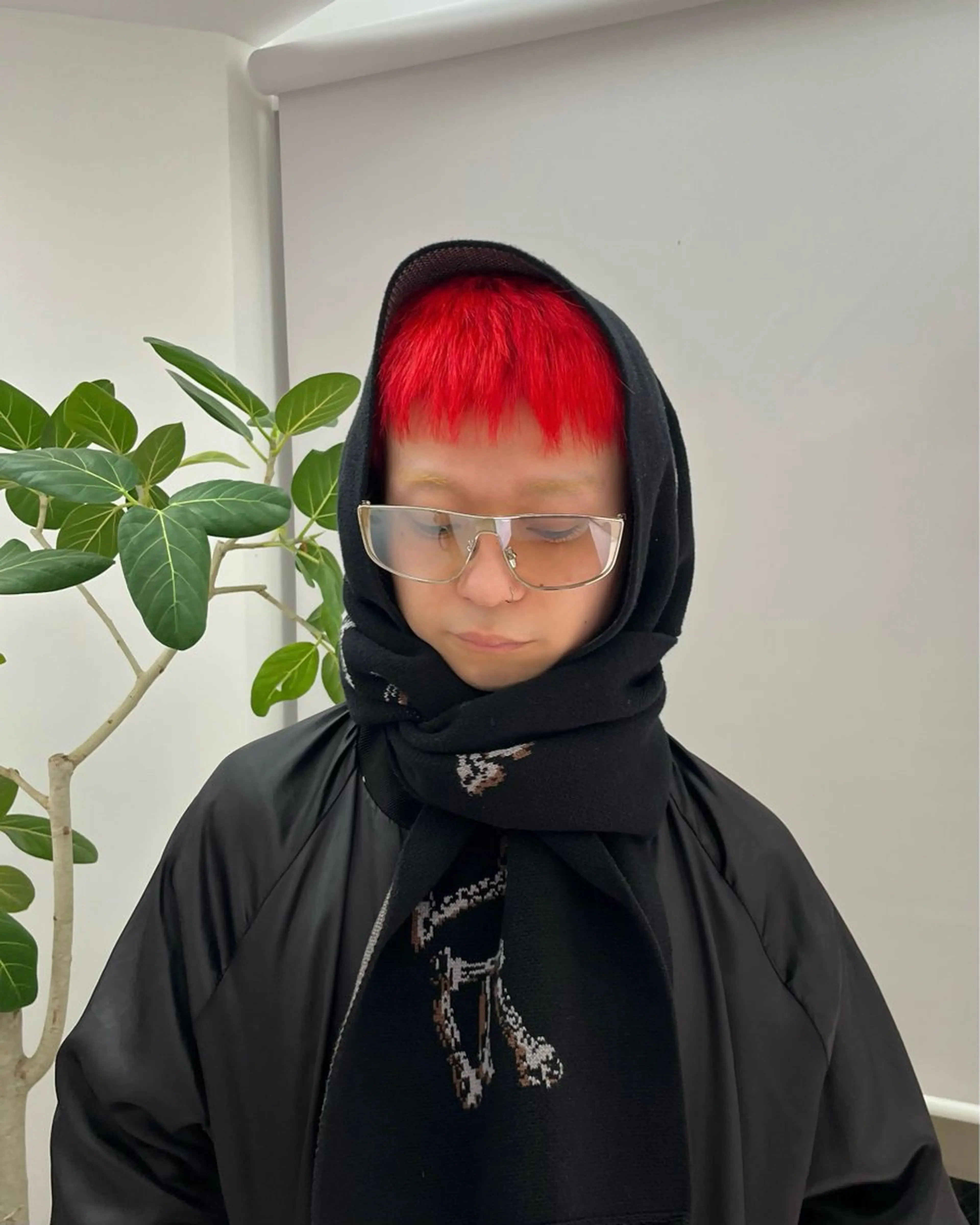 ショート カラー メンズ 野中里紗/ ベージュカラーのヘアスタイル