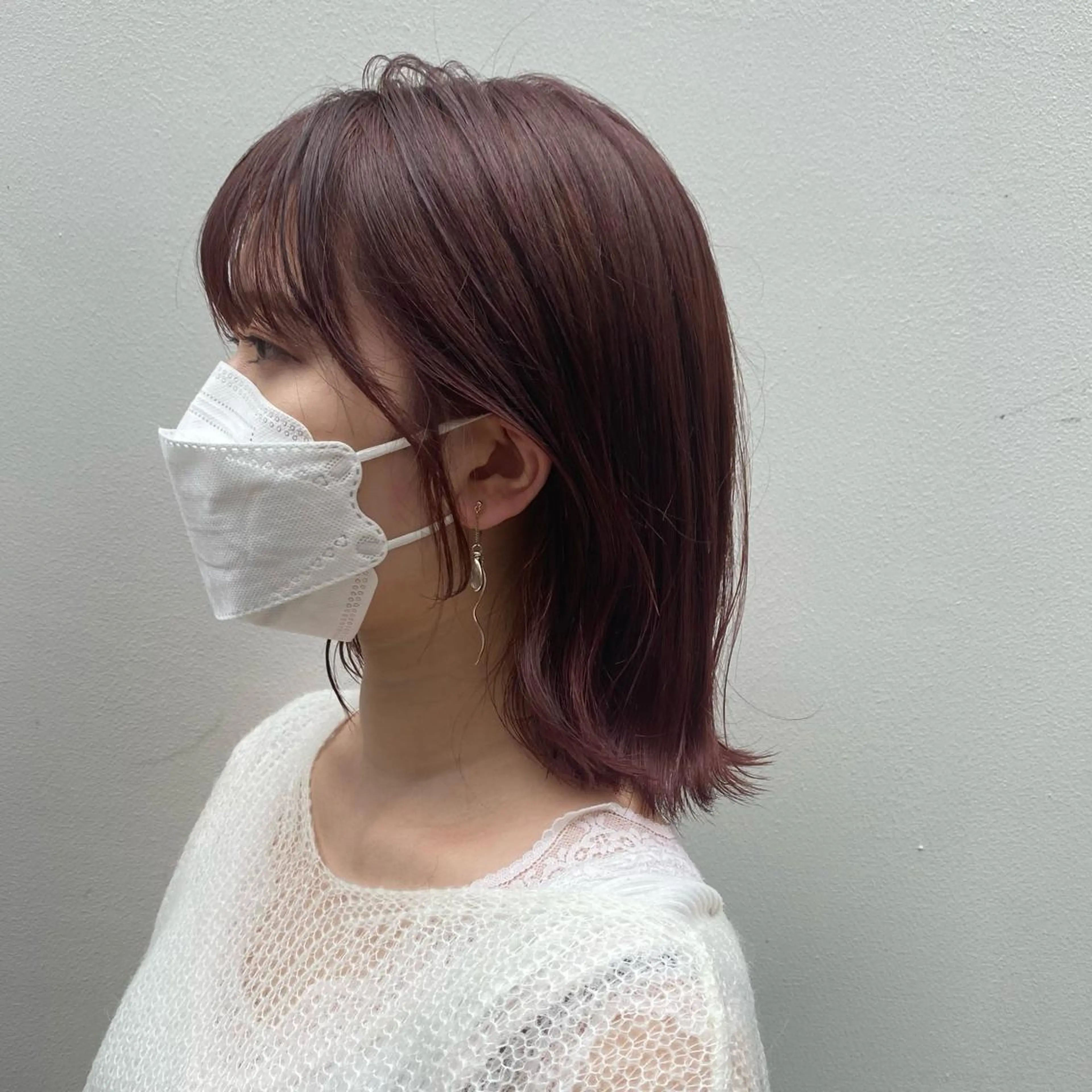 ミディアム カラー 🪭risa 暖色/レイヤー🪭のヘアスタイル