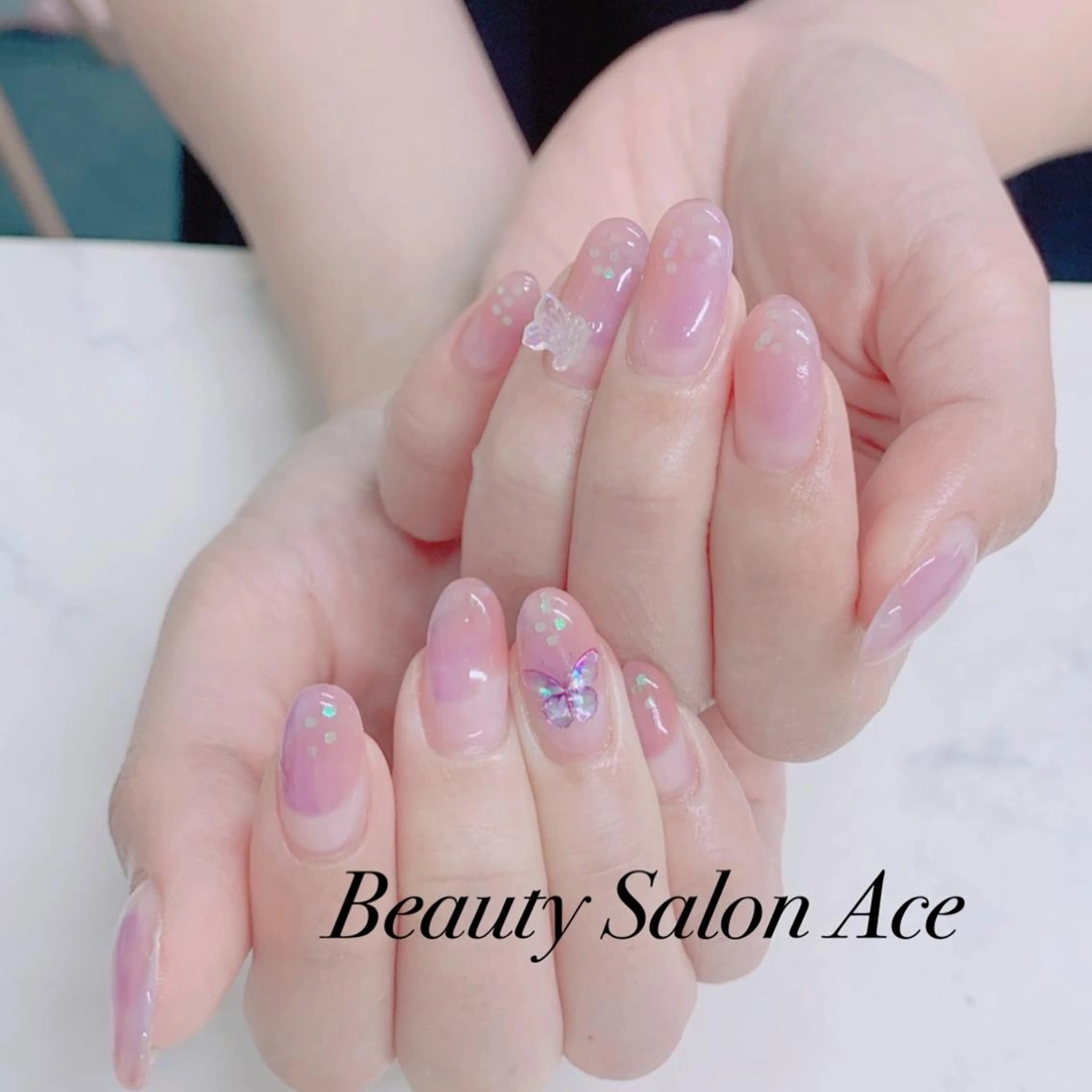 ネイル メンズネイル 夏ネイル ハンドネイル ハンドケア Beauty Salon Ace（ネイルサロン　エース）所属・池袋フィルイン Ace♡長さだしのネイルデザイン
