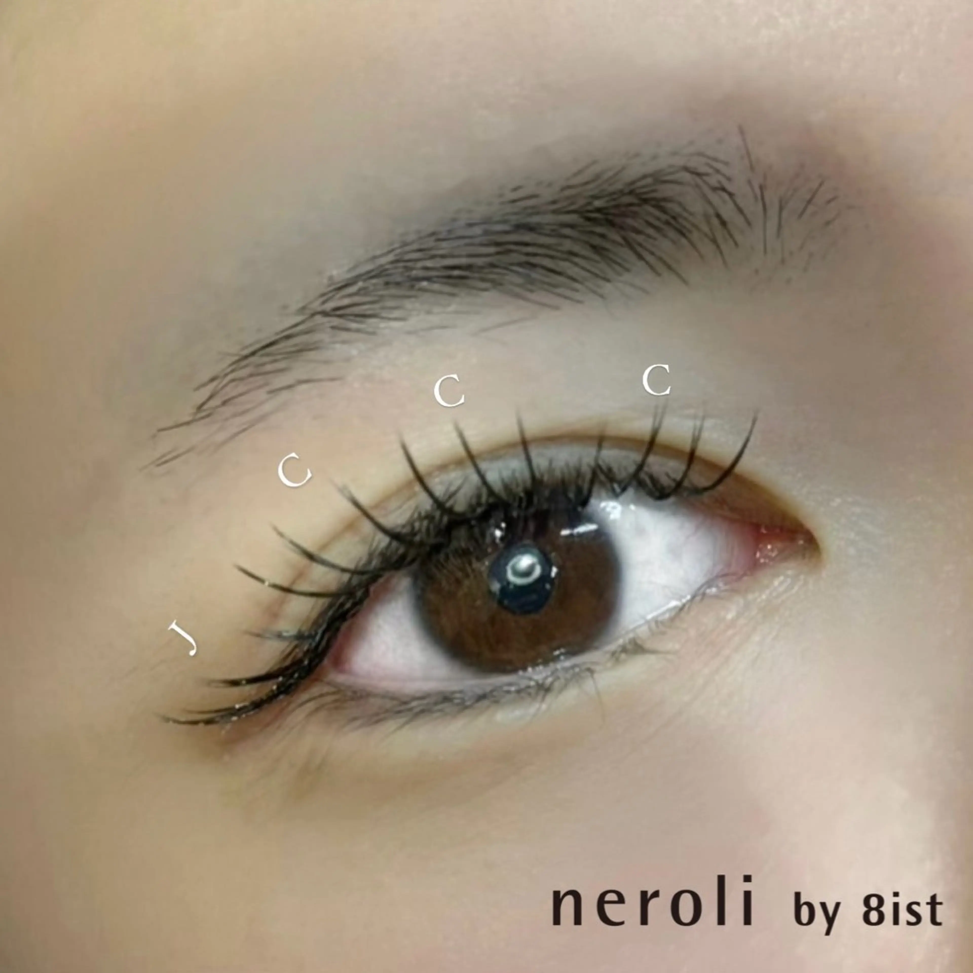 マツエク・マツパ セーブル neroli❁ satoのマツエク・マツパデザイン