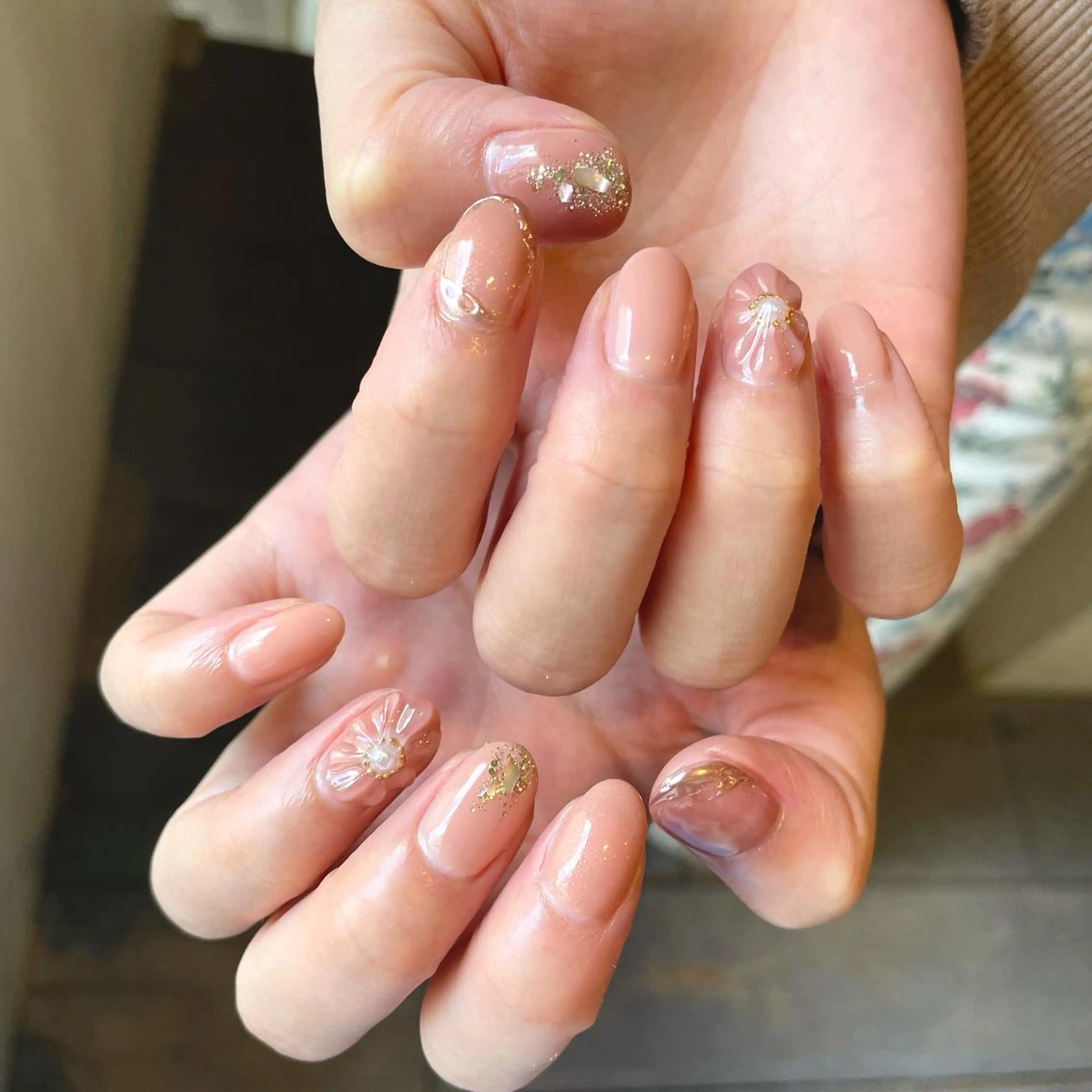 ネイル シンプルネイル SOL所属・SOL　nail イマナカのネイルデザイン