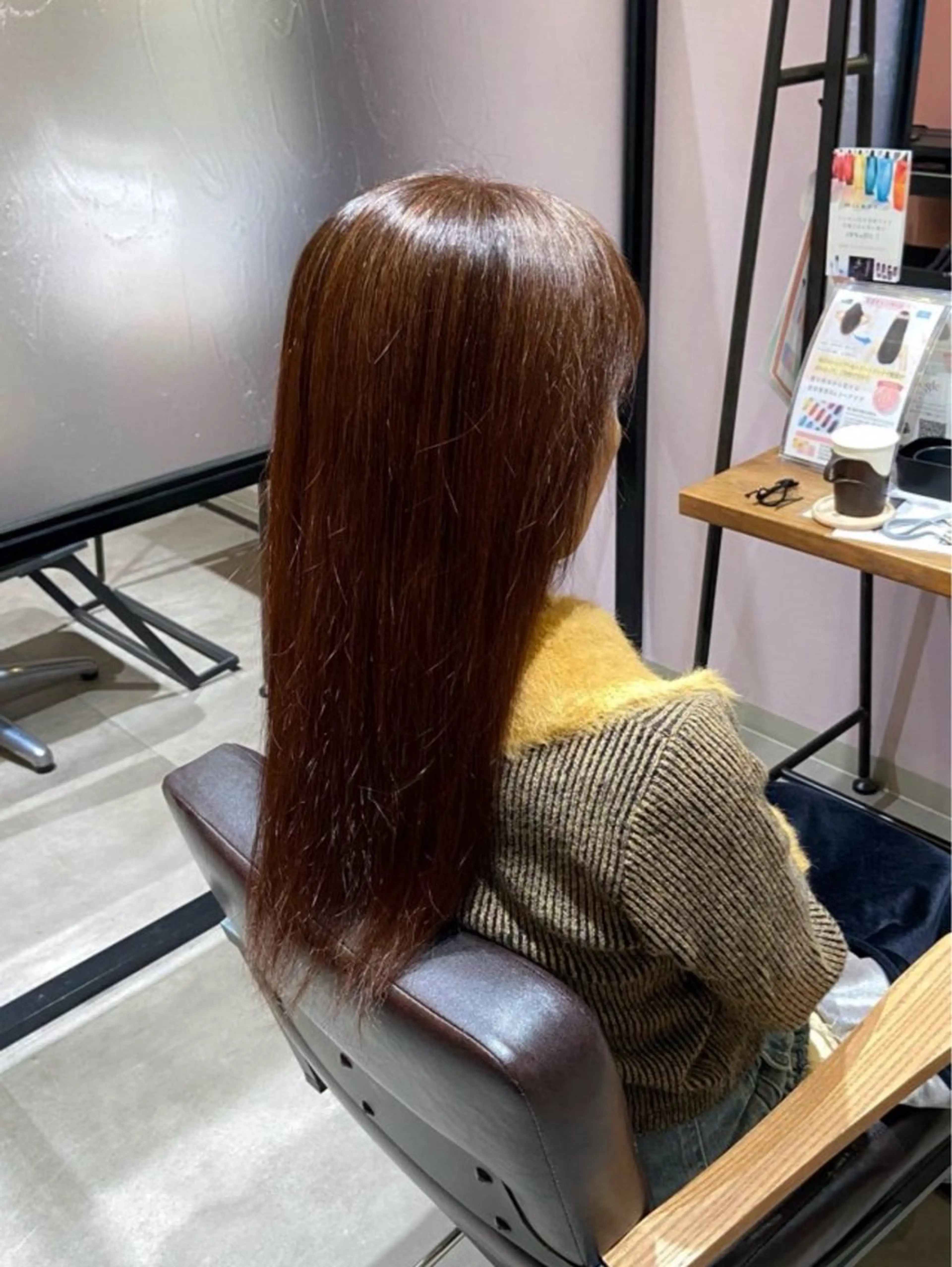 カラー 梶 瑞希のヘアスタイル