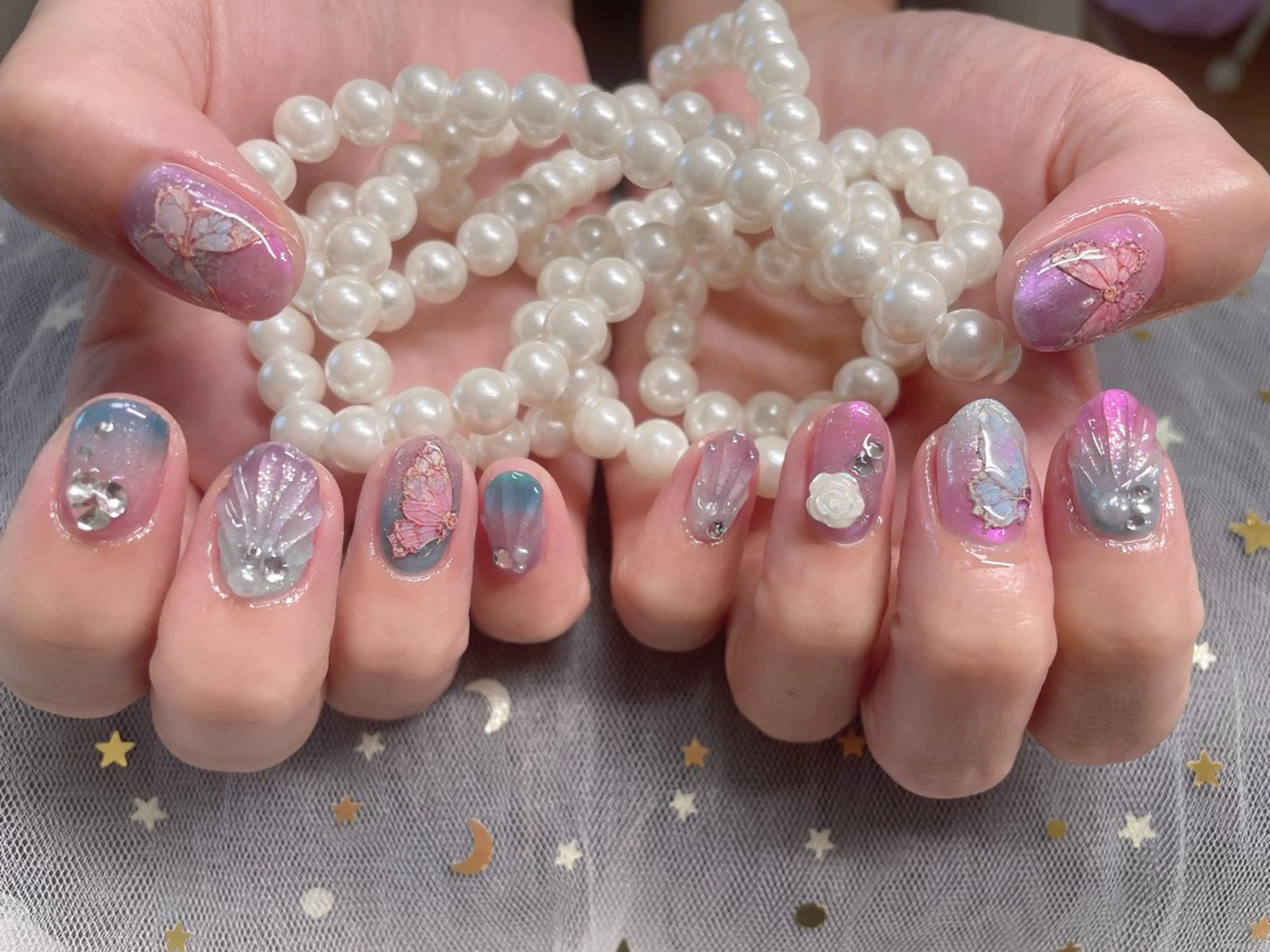 ネイル ハンドネイル ハンドケア 小岩 Saraのネイルデザイン