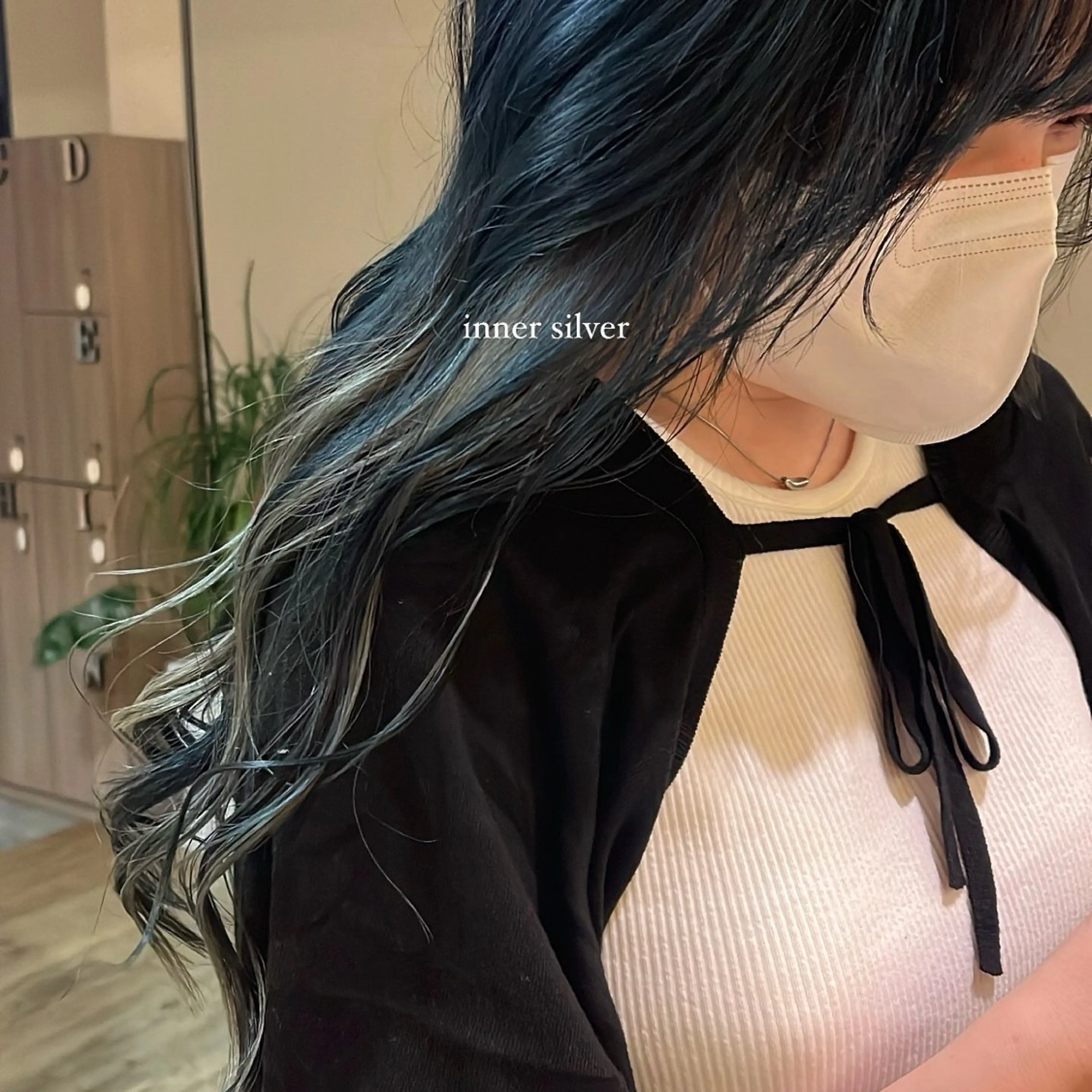 ロング カラー an.nico所属・レイヤー/透明感艶 カラー丸山ななほのヘアスタイル