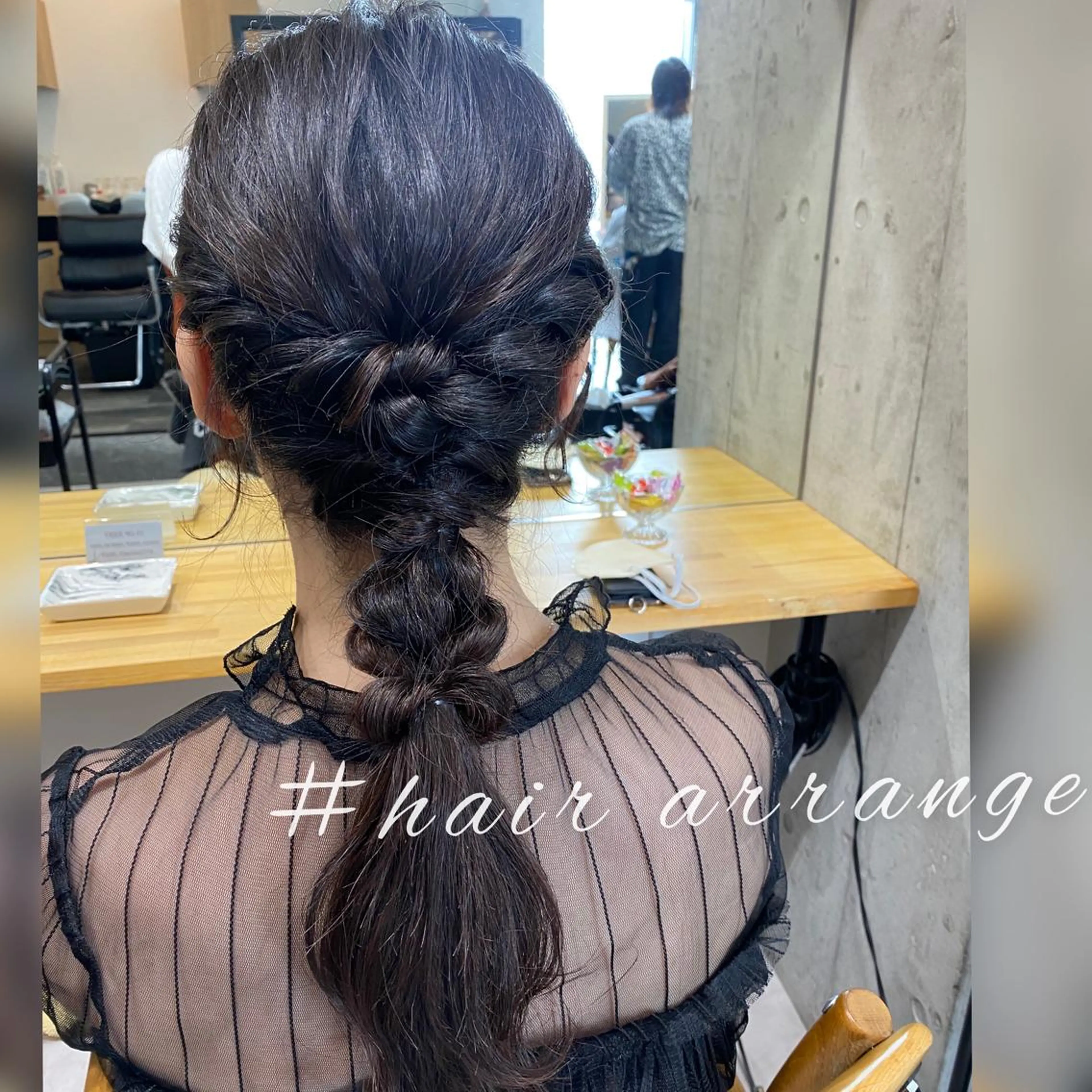 ヘアアレンジ ヘアセット Dxxxx III所属・女性目線の大人 メンズ*Ayakaのヘアスタイル