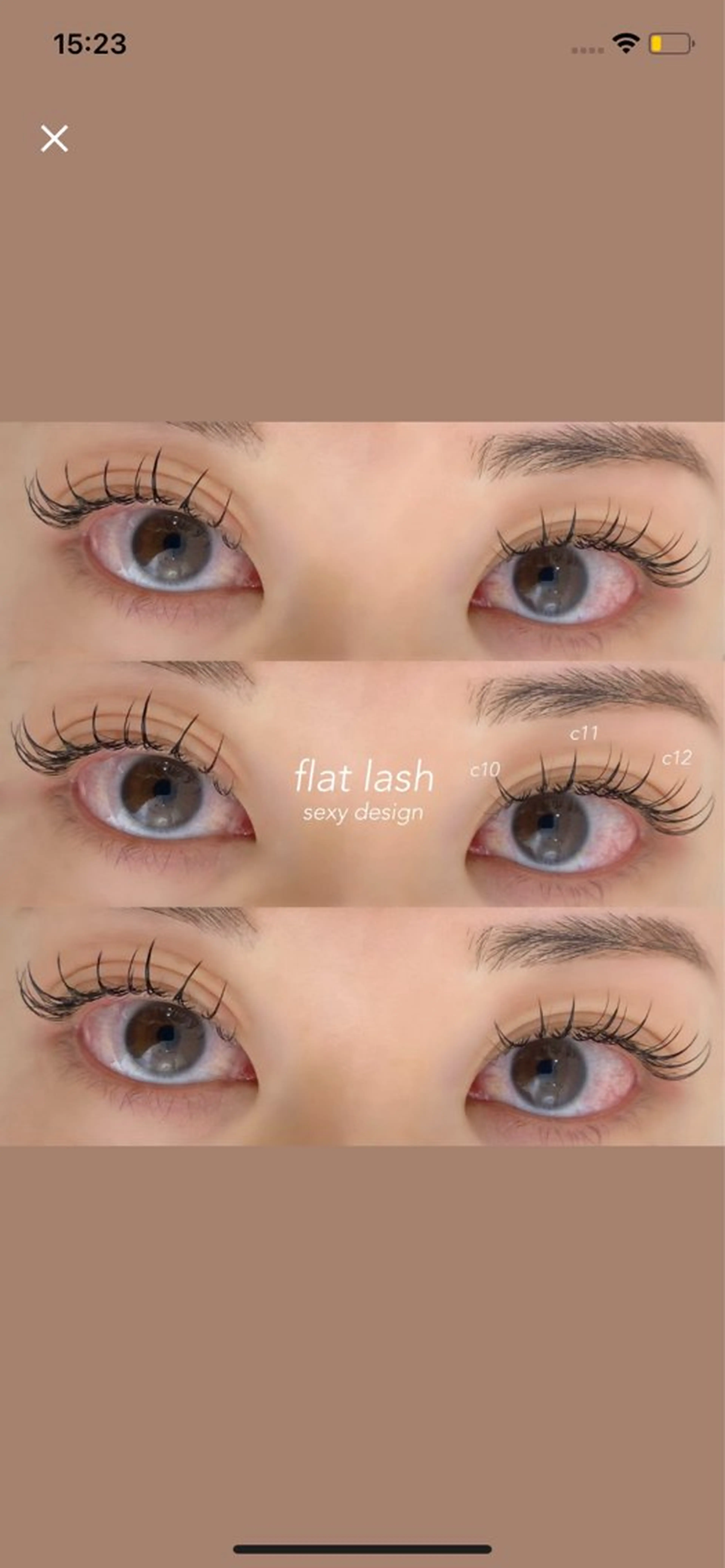 マツエク・マツパ bianca銀座店 TANAKAのマツエク・マツパデザイン