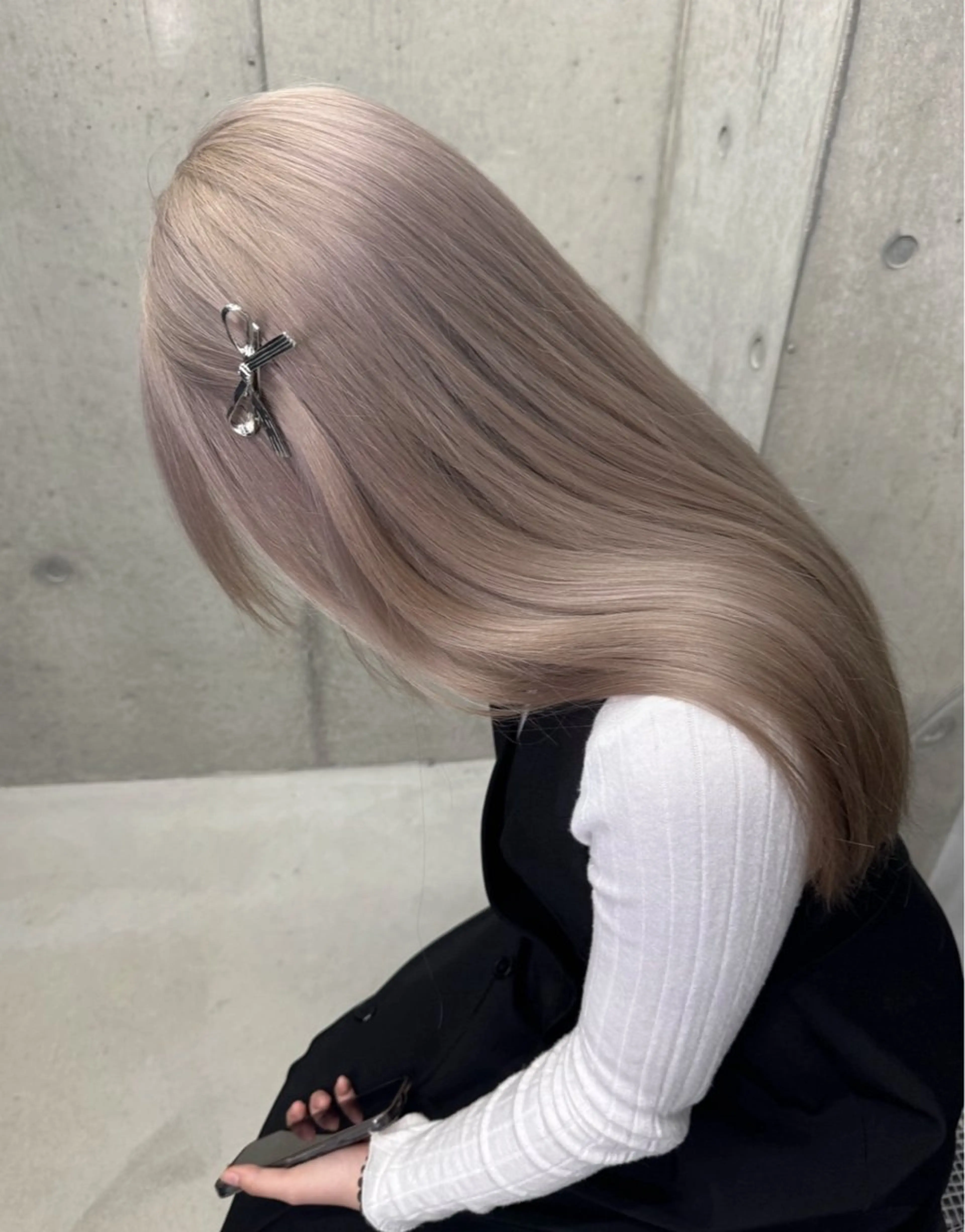 【minimo限定メニュー】💖似合わせダブルカラー＋3ステップのトリートメント※プラス料金でグレードアップ可の写真