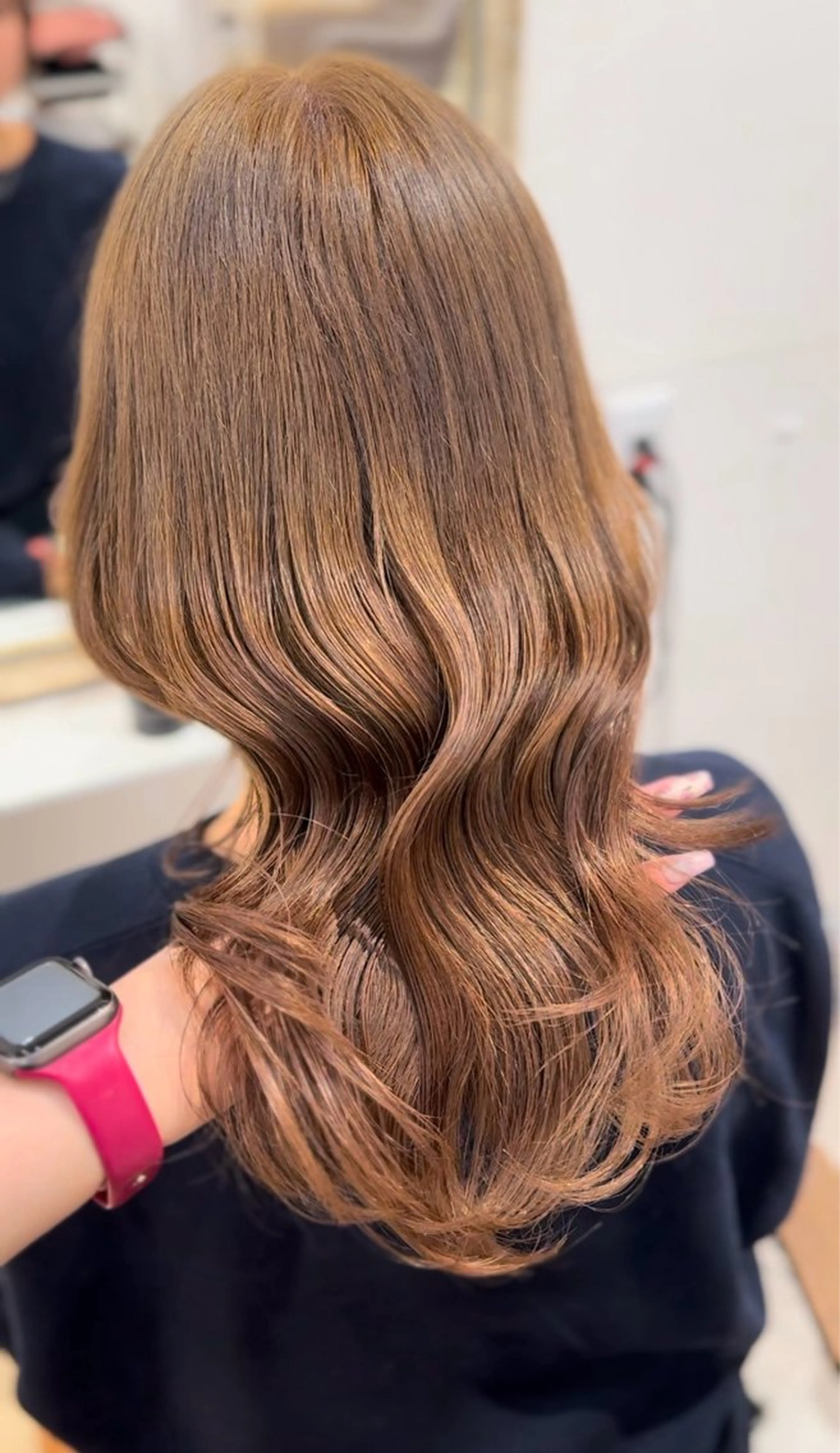 セミロング 梅田/美髪カラー/ ガーリー🎀/Noeのヘアスタイル