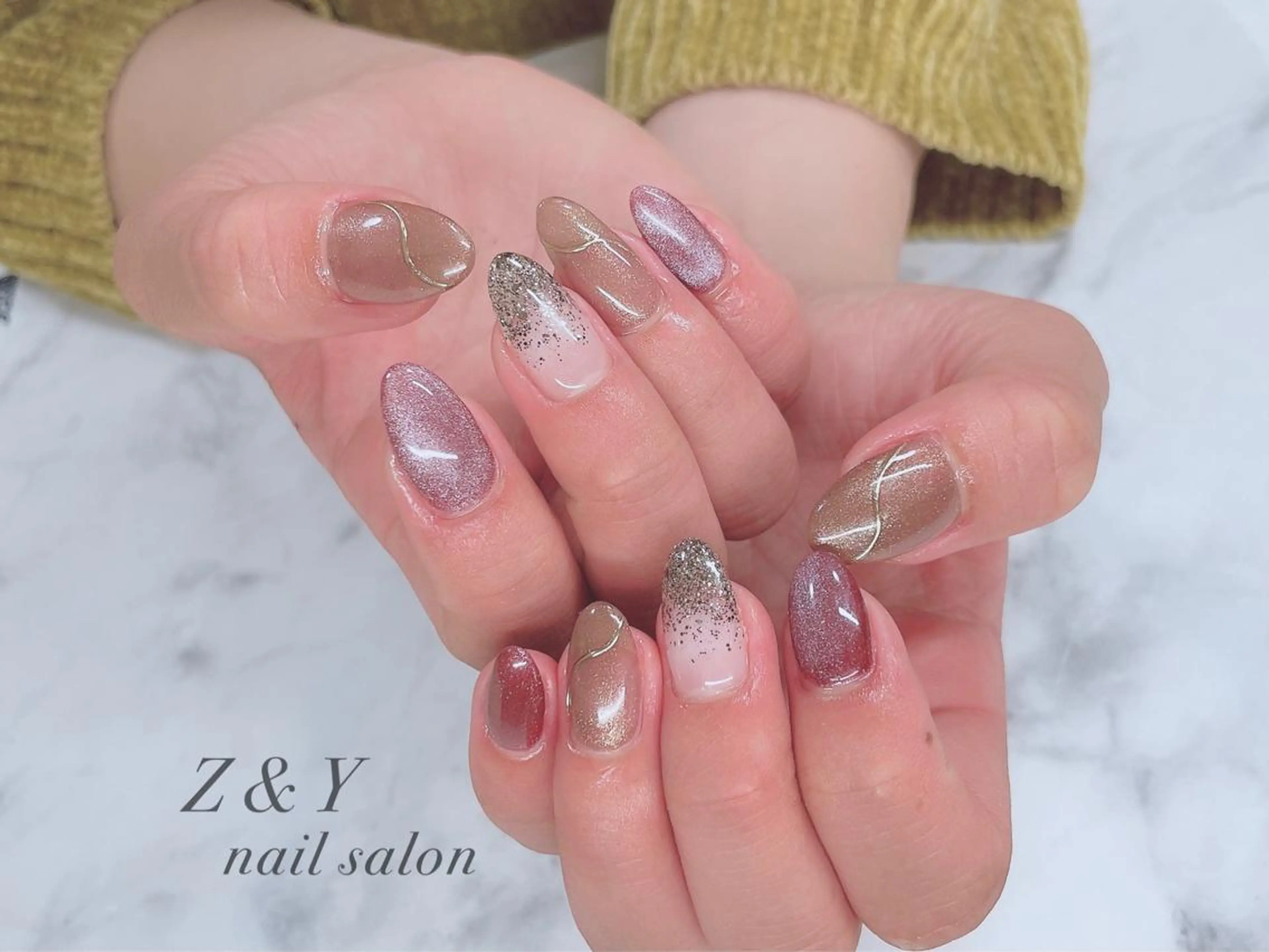 ネイル ﾌｨﾙｲﾝ専門ﾈｲﾙｻﾛﾝ彩 博多駅前店所属・ネイルサロン 彩 irodoriのネイルデザイン