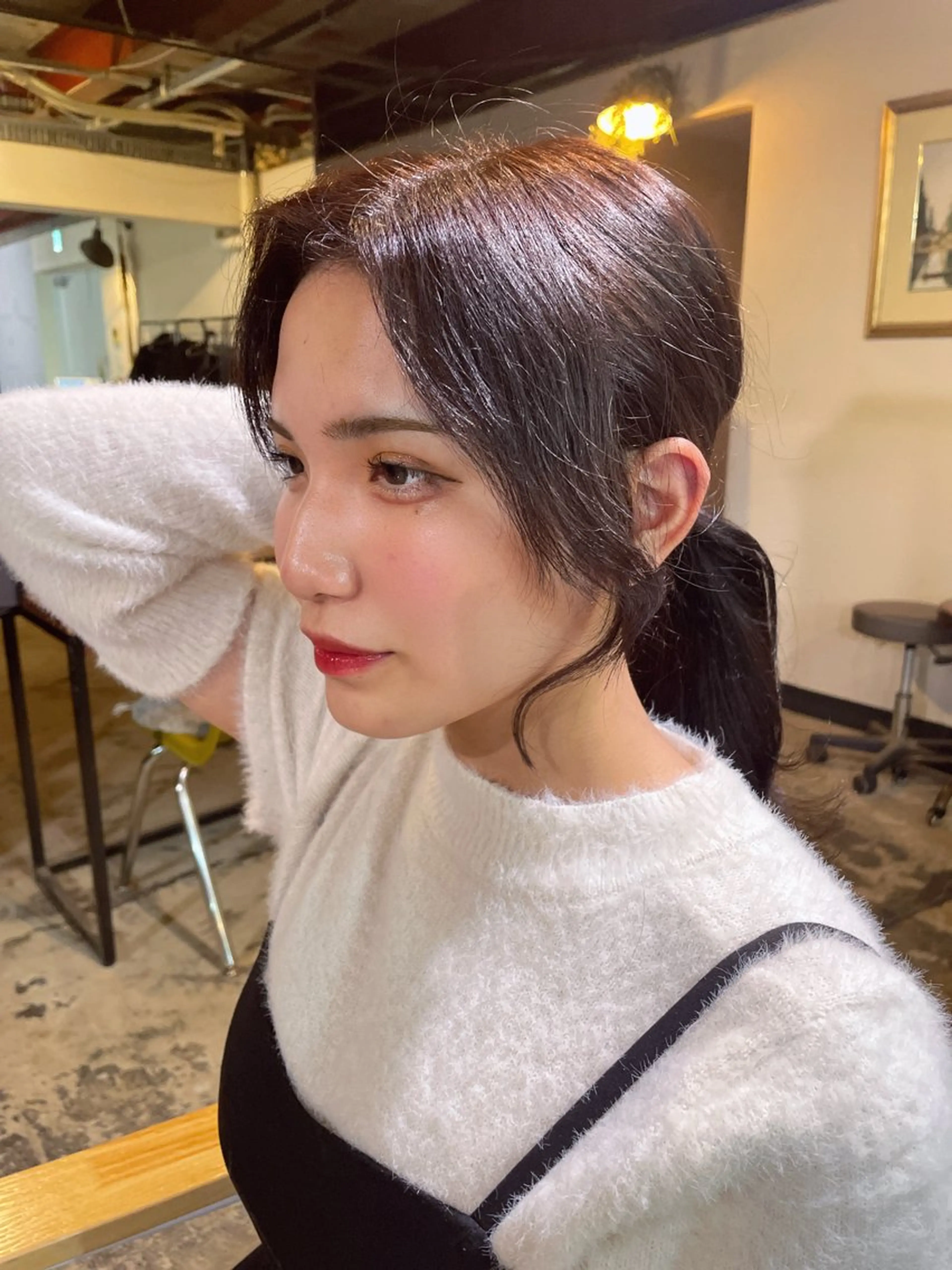 カラー La fith hair ray 札幌店所属・顔まわり/W カラー/リョウのヘアスタイル