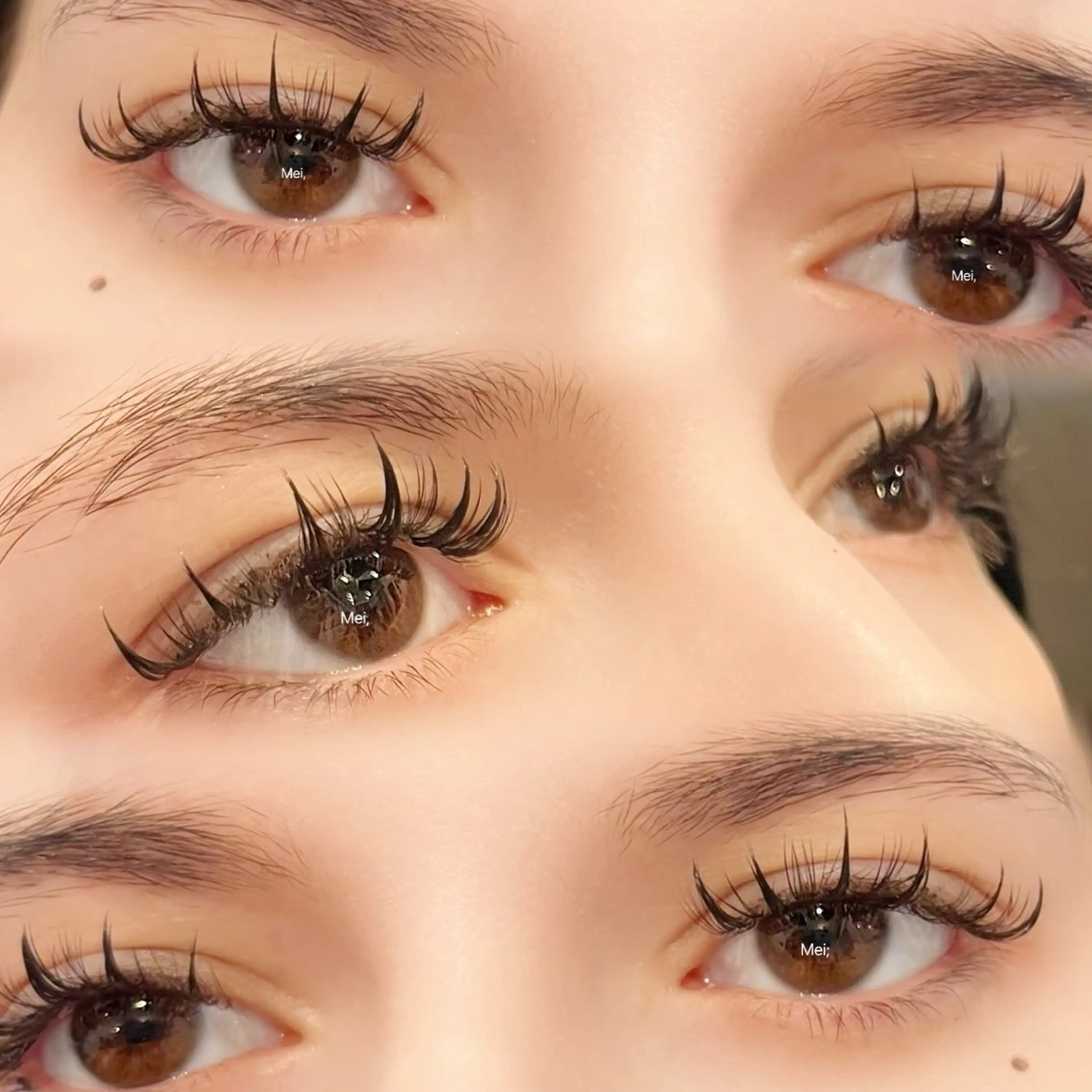 マツエク・マツパ ボリュームラッシュ ワンホンマツエク マツエク EYELASH&NAIL   AnK所属・AnK Meiのマツエク・マツパデザイン