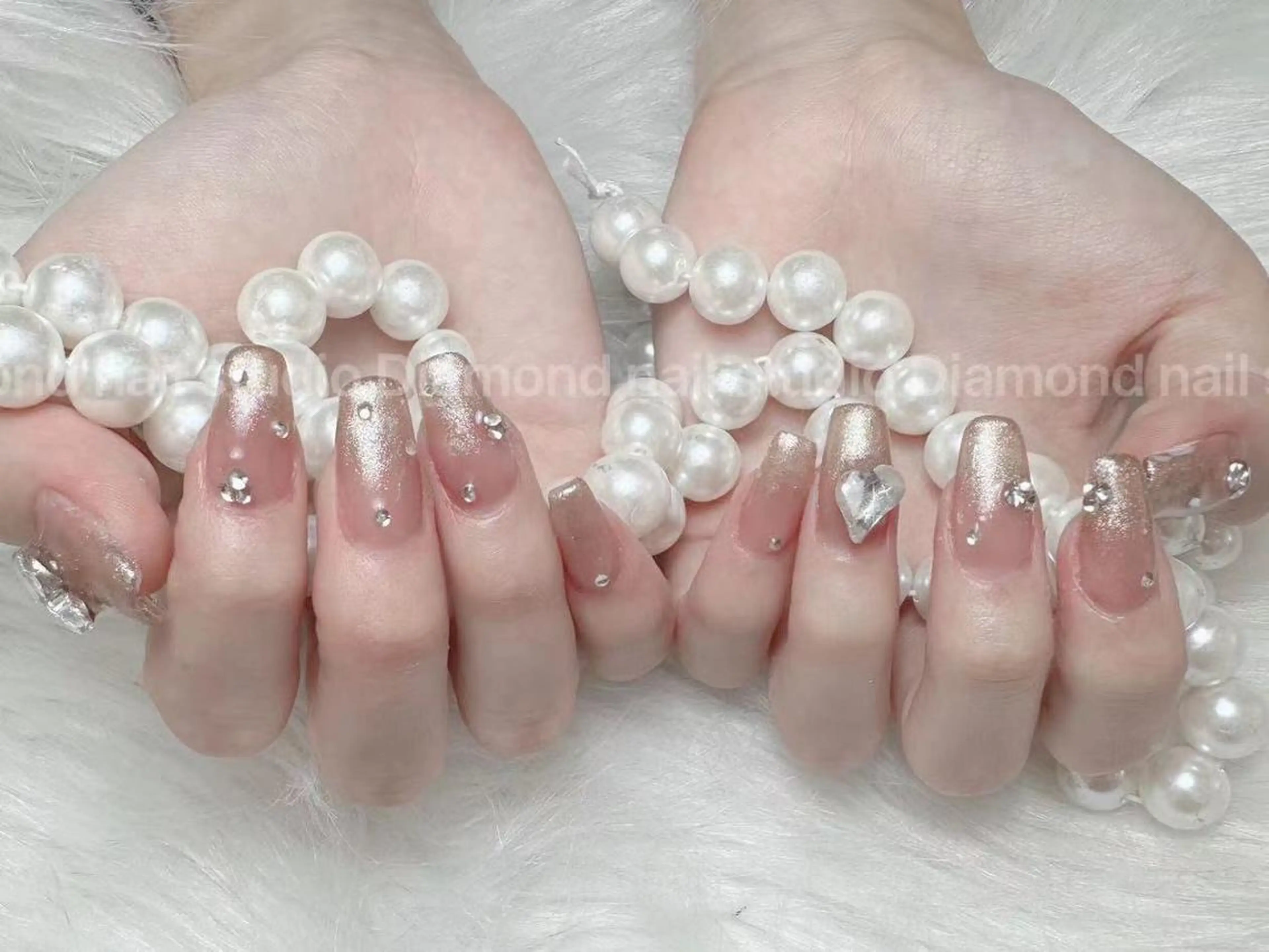 ネイル 持ち込み DIAMOND 💦のネイルデザイン