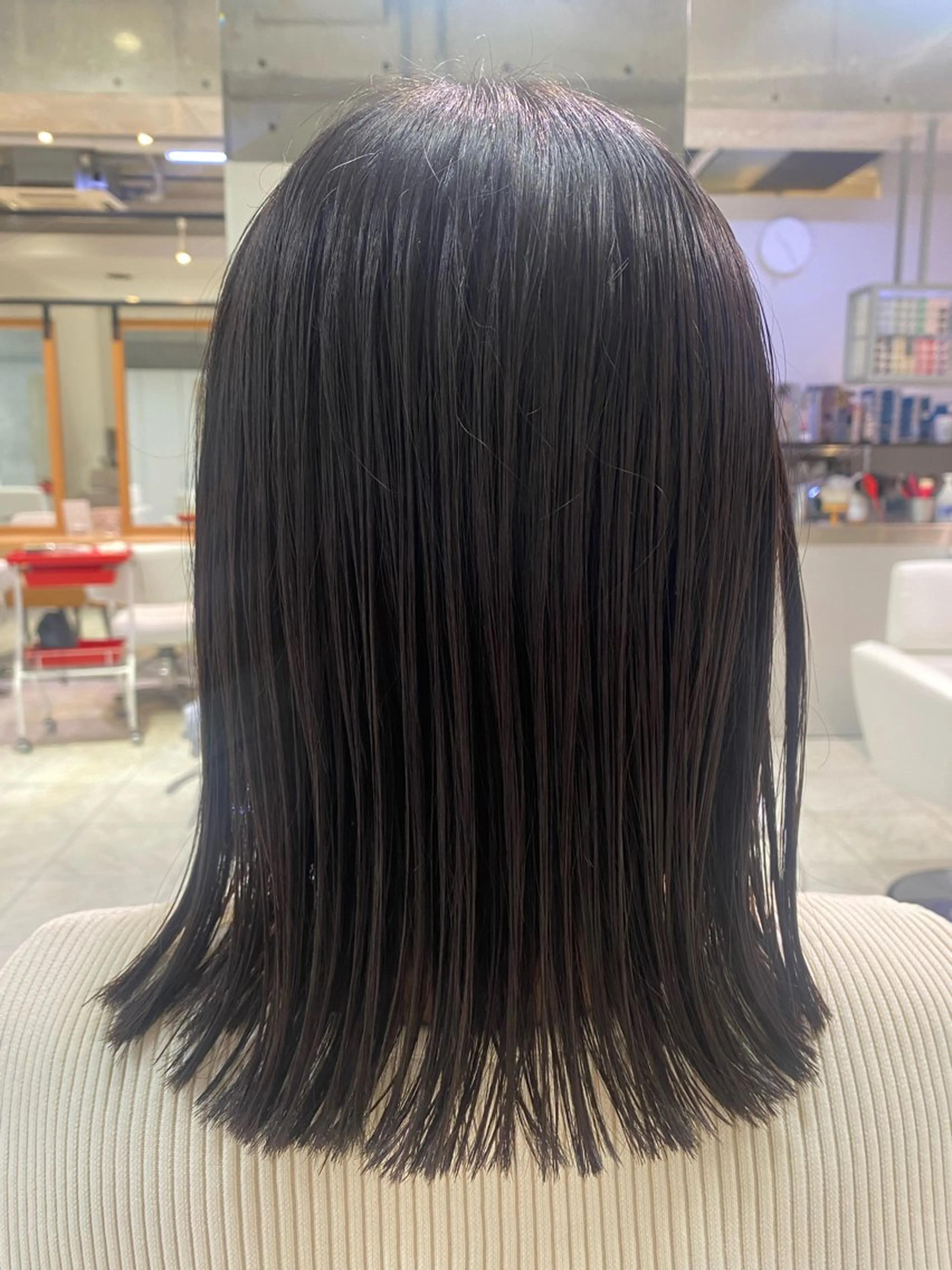 ミディアム RENJISHI  KICHIJOJI所属・🌈🧡ヤマダ ヒロナ🌈🧡のヘアスタイル