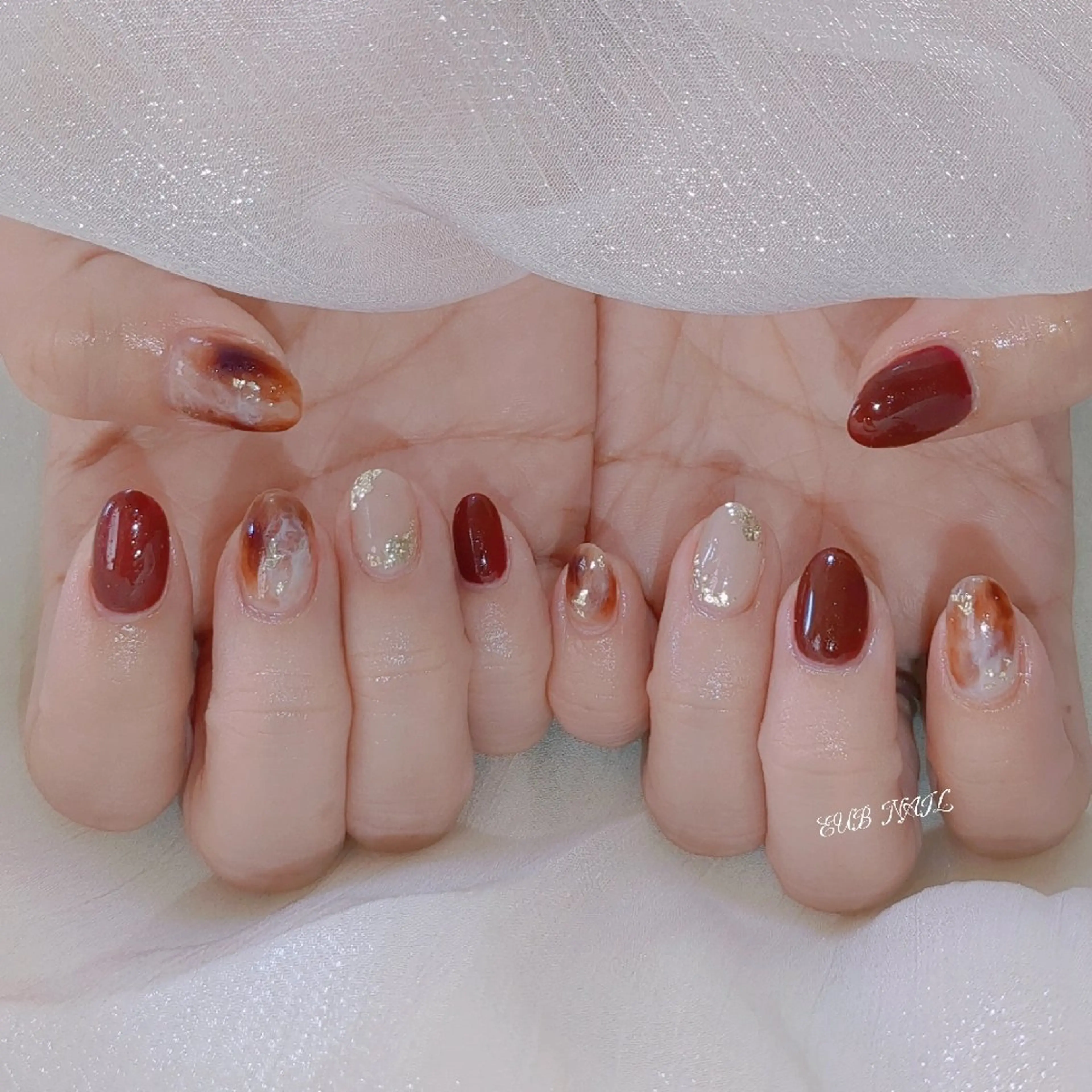 ネイル ハンドネイル E·U·B ネイル所属・横浜市中区曙町 E·U·Bネイルのネイルデザイン