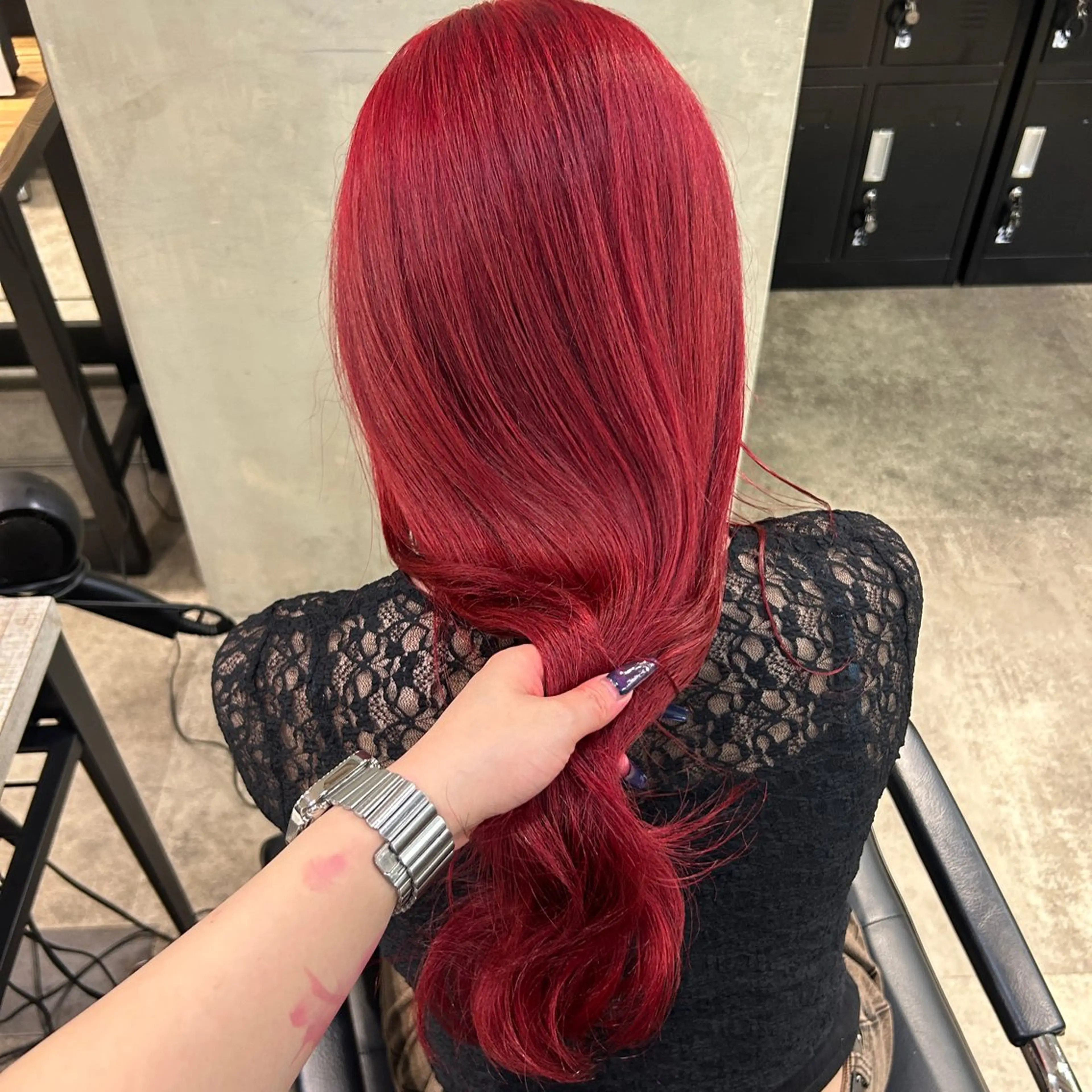 セミロング カラー ヘアカラー トリートメント ✨うる艶/ブリーチ✨ 𝓡𝒖𝓷𝐚💋のヘアスタイル