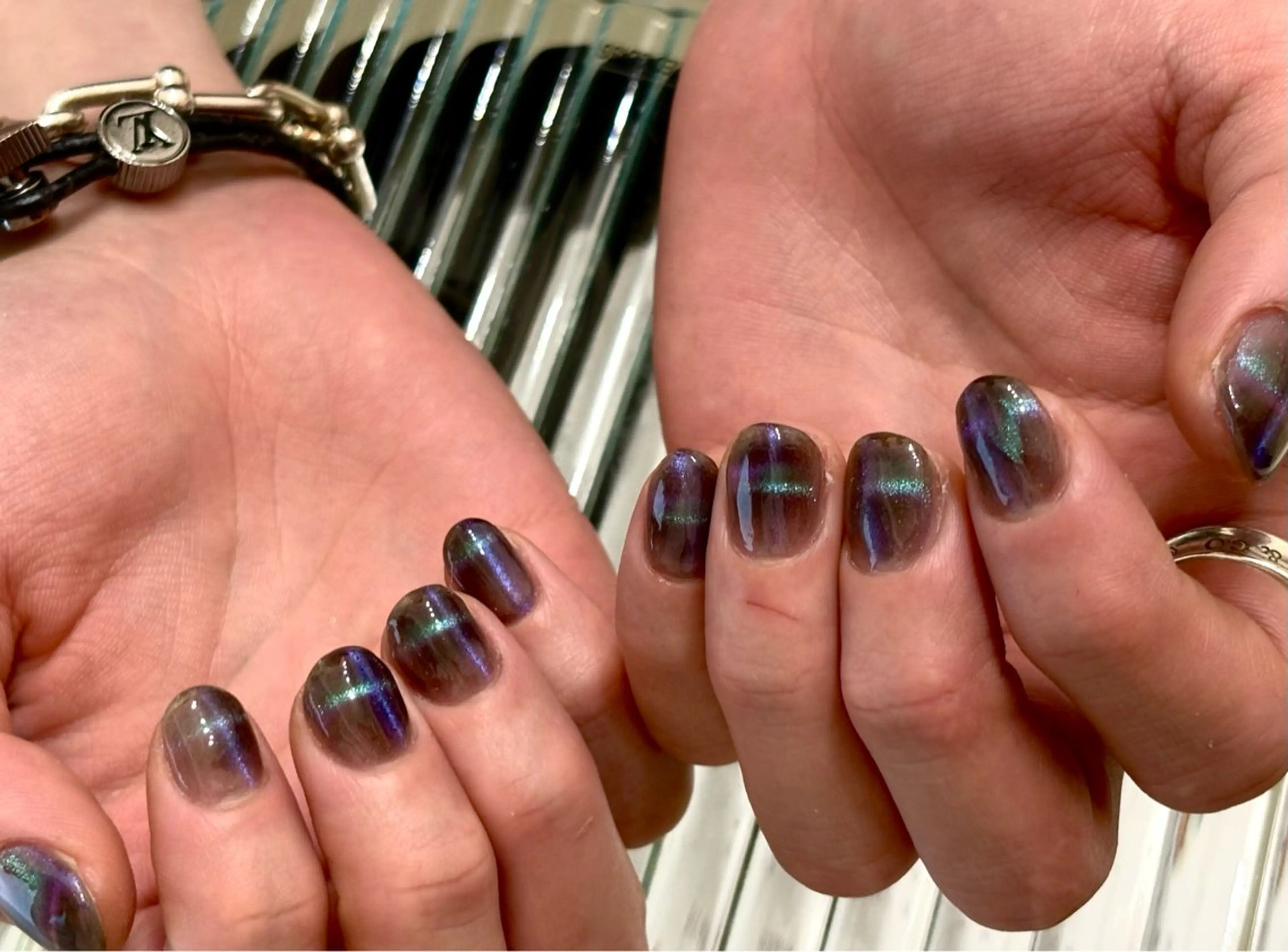 メンズ ネイル マグネットネイル メンズネイル メンズトータルビューティーwellnessMARCA所属・【メンズ美容】 三浦かえでのエステ・リラクイメージ