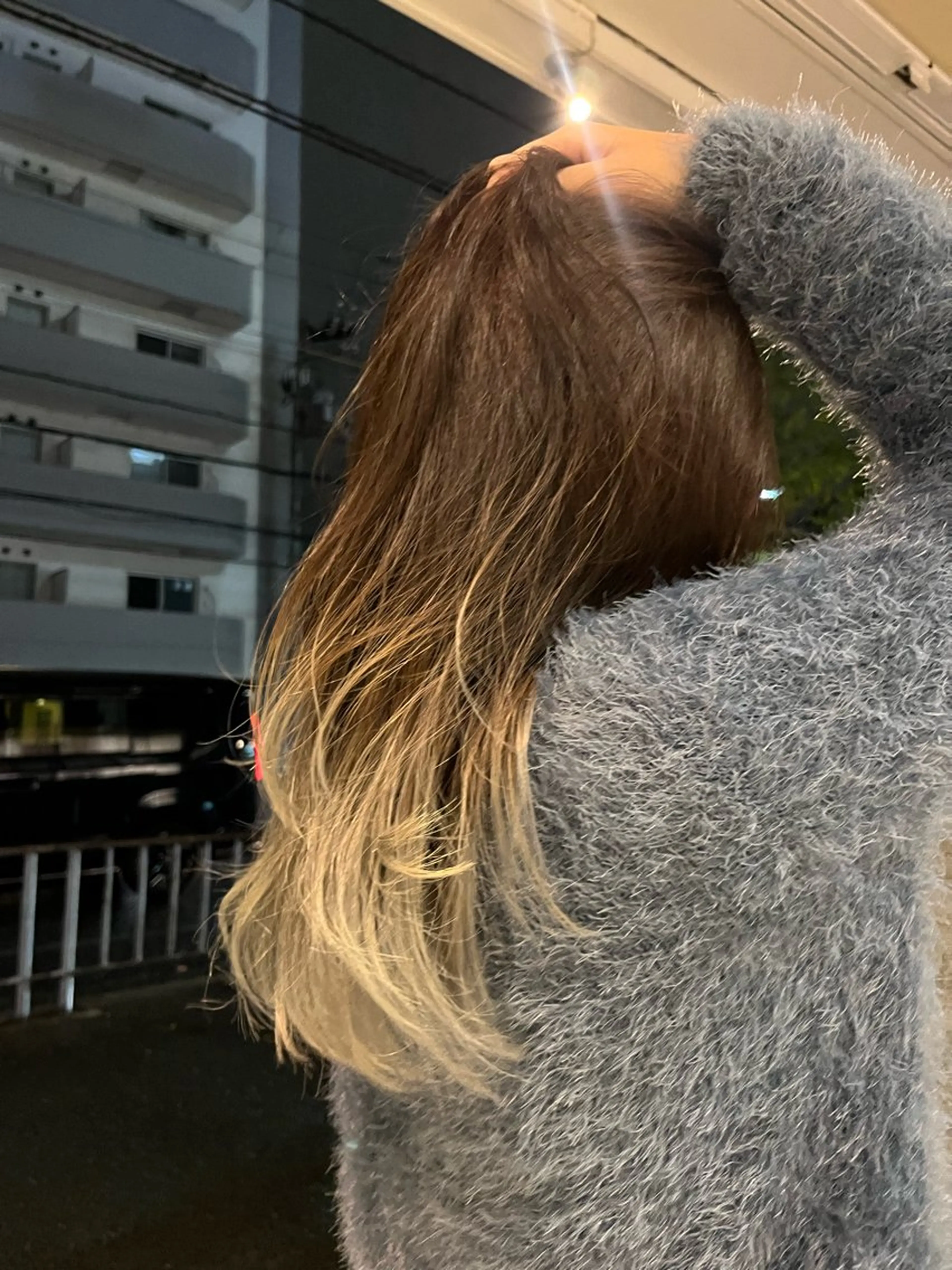 ロング メンズ 藤井 美歩/赤髪のヘアスタイル