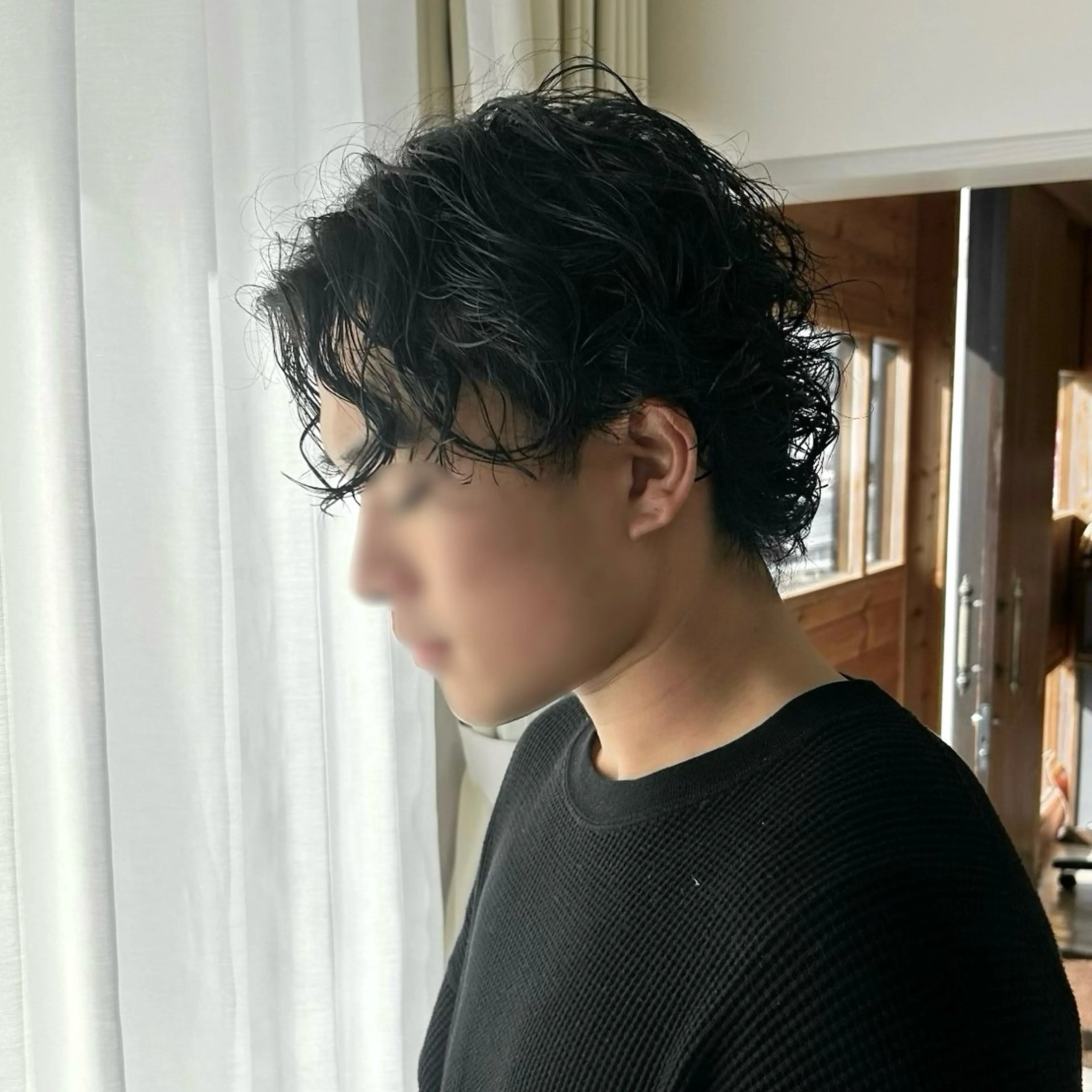 メンズ カット パーマ jammin / 岡村 亜胡のヘアスタイル