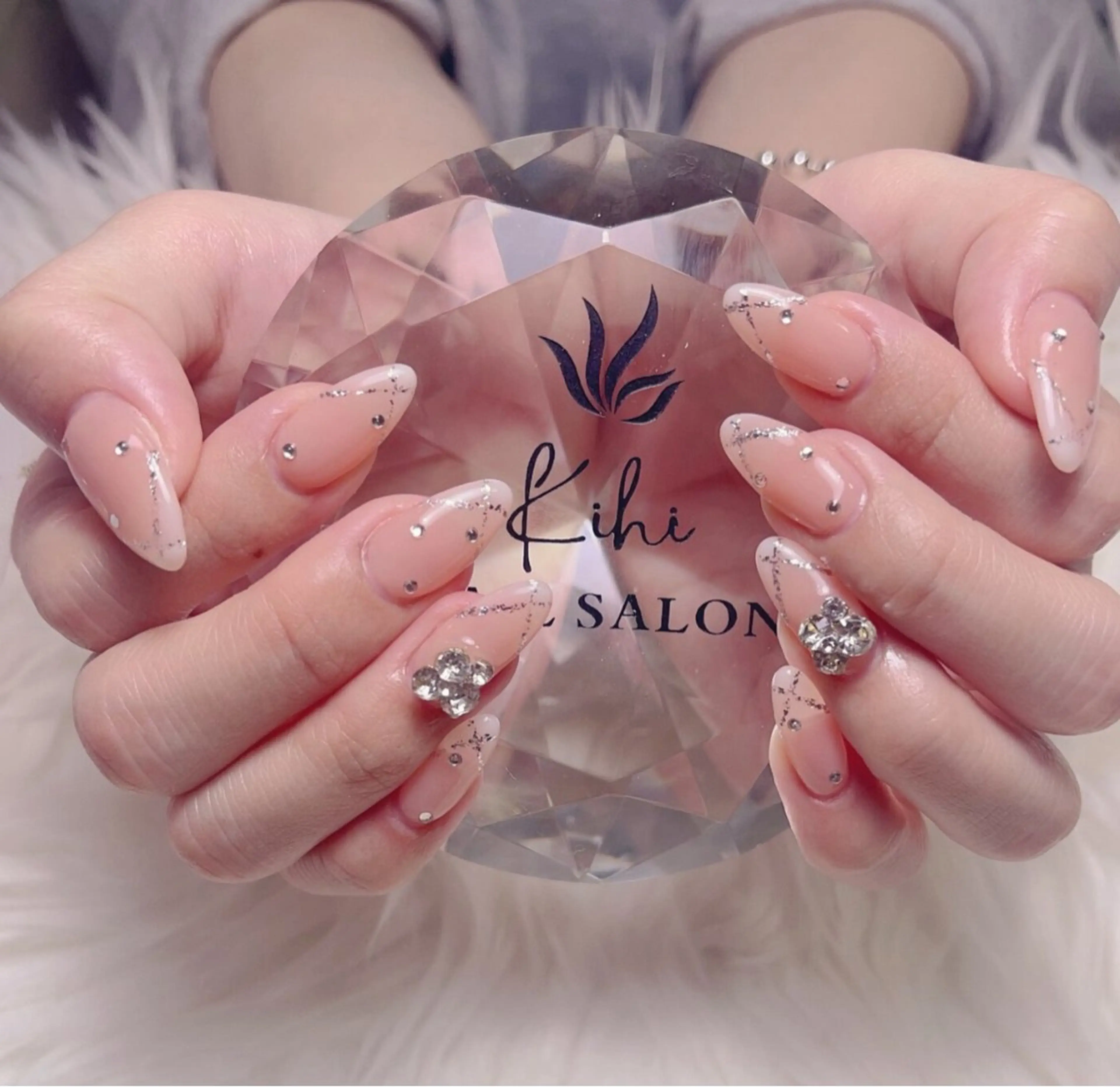 ネイル 持ち込み スカルプネイル 福島 みきのネイルデザイン