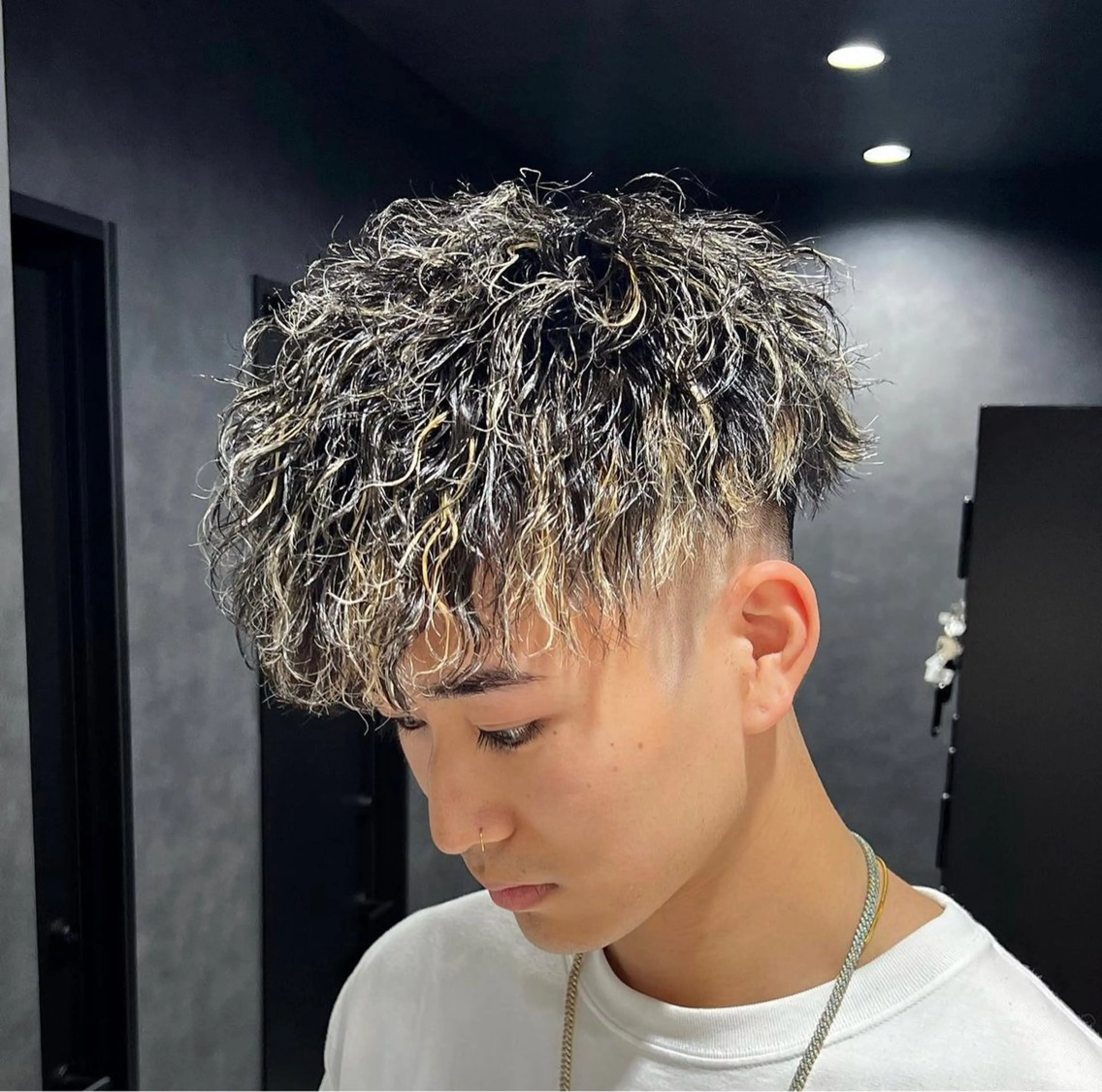 カラー パーマ メンズ 🔥メンズ 特化🔥菊水皐暉🔥のヘアスタイル