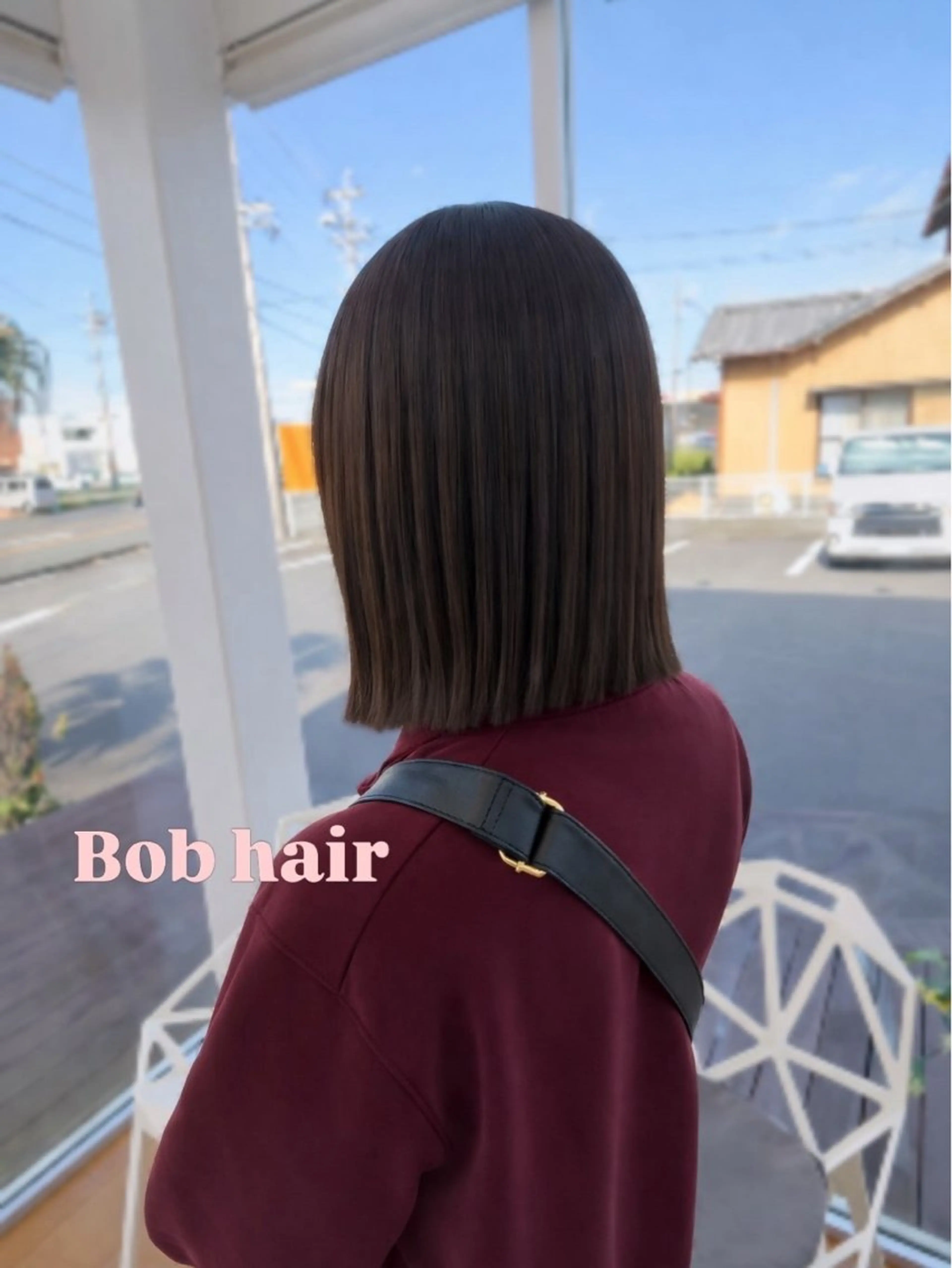 ショート 髪質改善/ボブ 熊谷瑛美佳のヘアスタイル