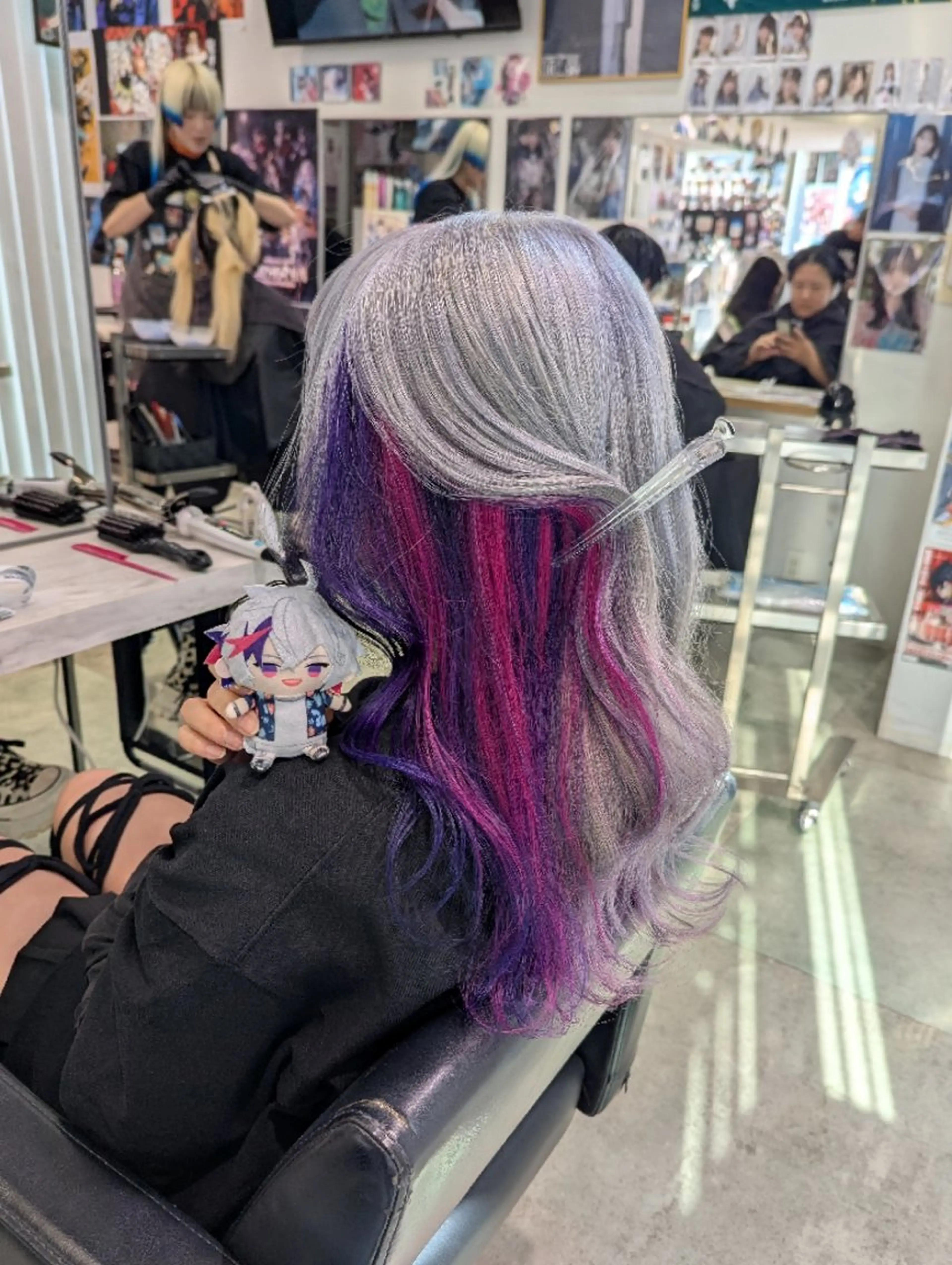 💜💓🩶バキバキ複数色デザインカラー💜💕︎︎🩶上限28000円ふわっちとかはこのメニュー✨🥂の写真