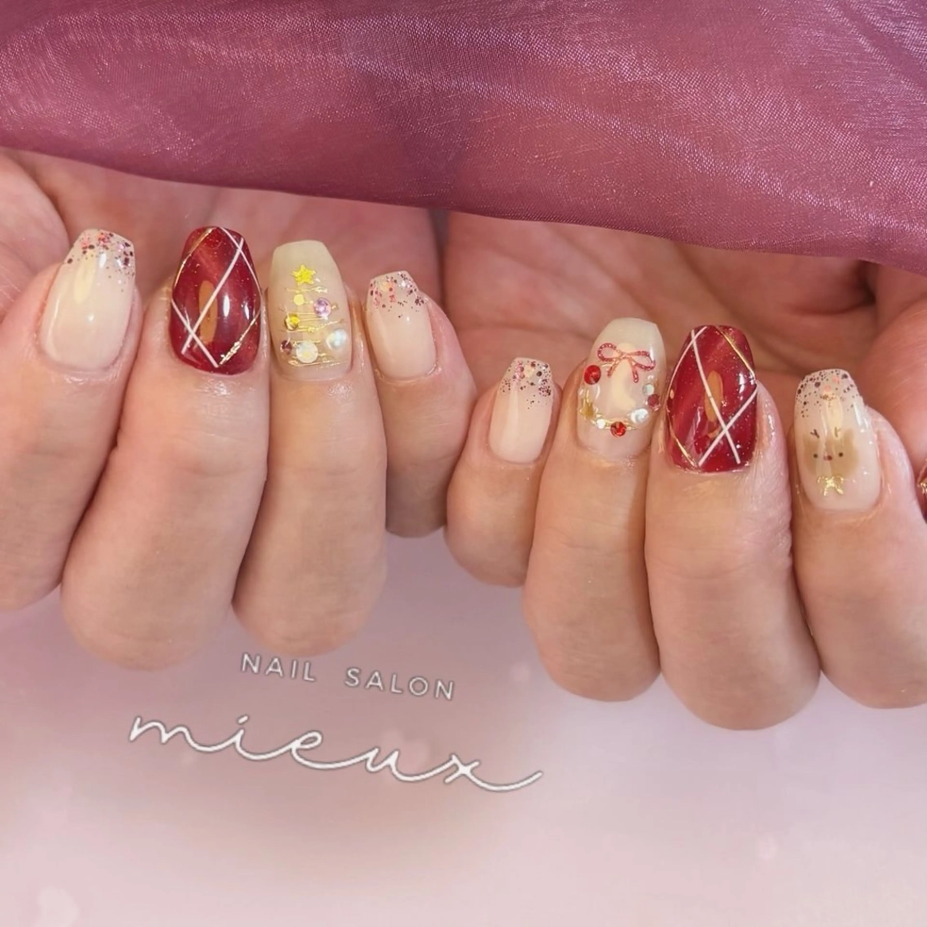 ネイル nail salon mieux所属・mieux ariiiのネイルデザイン